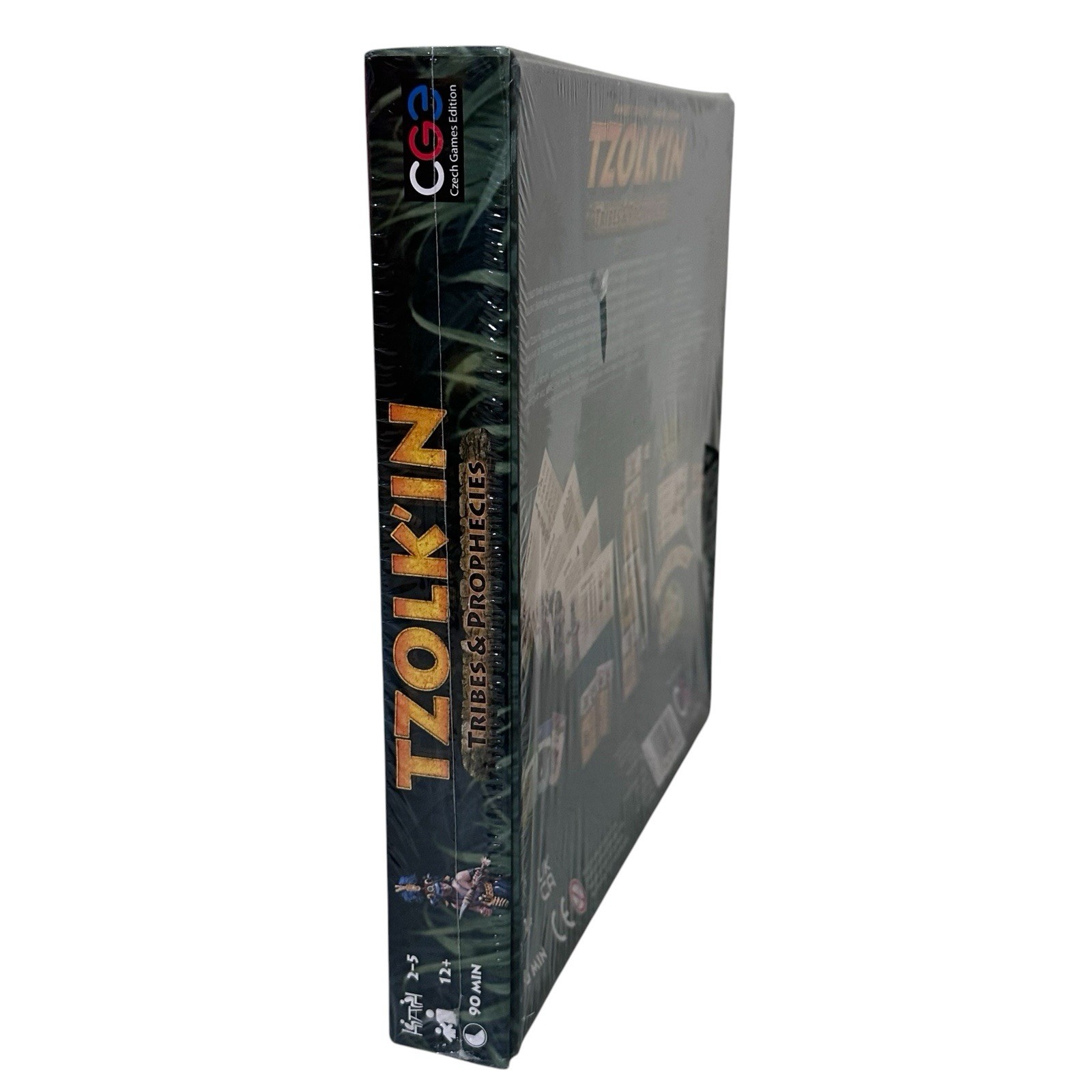Tzolk in – Tribes & Prophecies Expansion New Sealed Box Is Crush On The Back