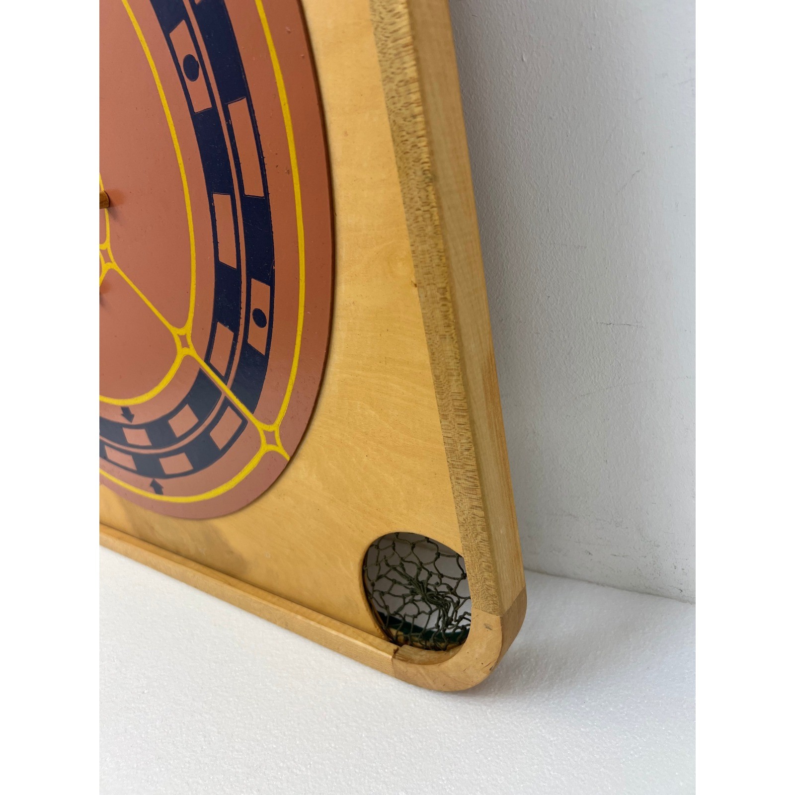 Carrom Industries Model 95 Vintage Double Sided Wooden Game Board Wood Wall Art