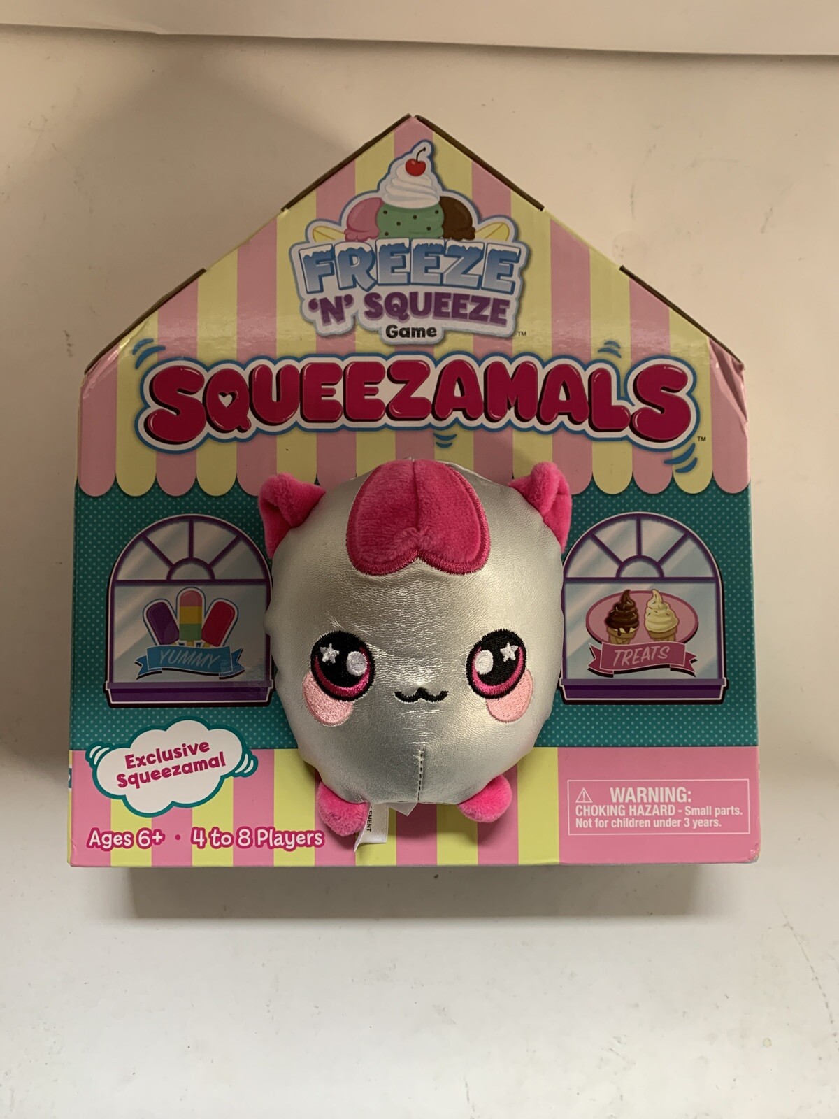 Squeezamals Freeze ‘N’ Squeeze Game Hard to find (Animal May Vary From Pics)