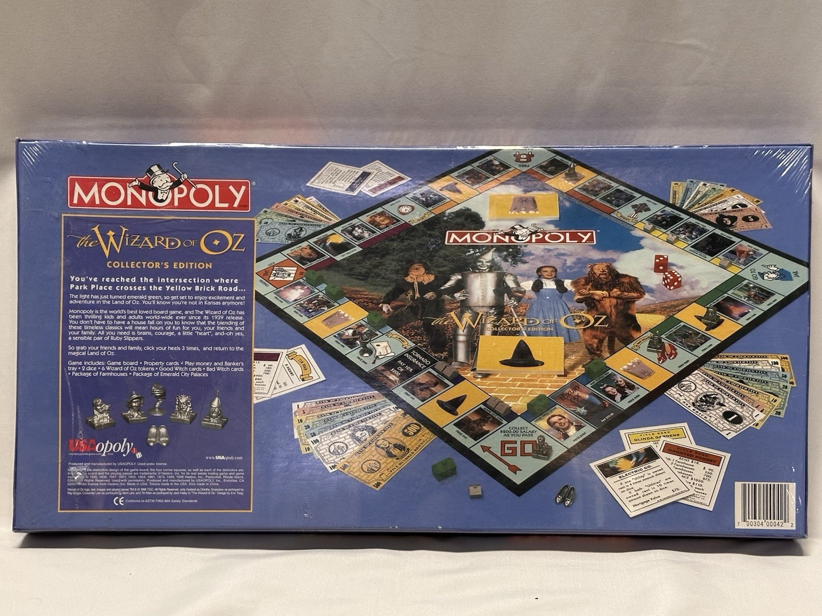 Monopoly: The Wizard of Oz Collector’s Edition (1998) Brand New Factory Sealed