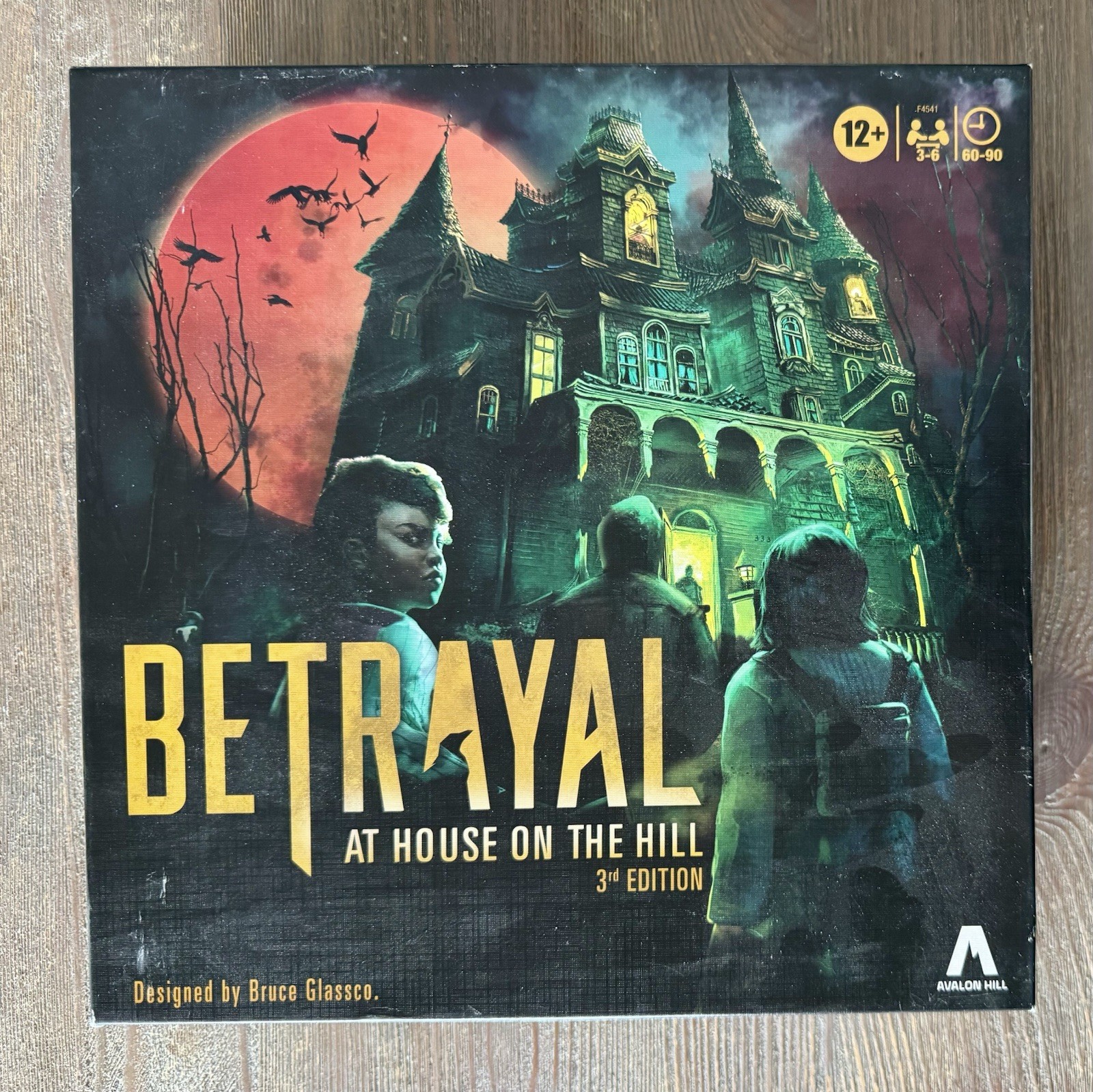 Betrayal at House on the Hill 3rd Ed w/Blood on the Moon & Widow’s Walk Exp Lot