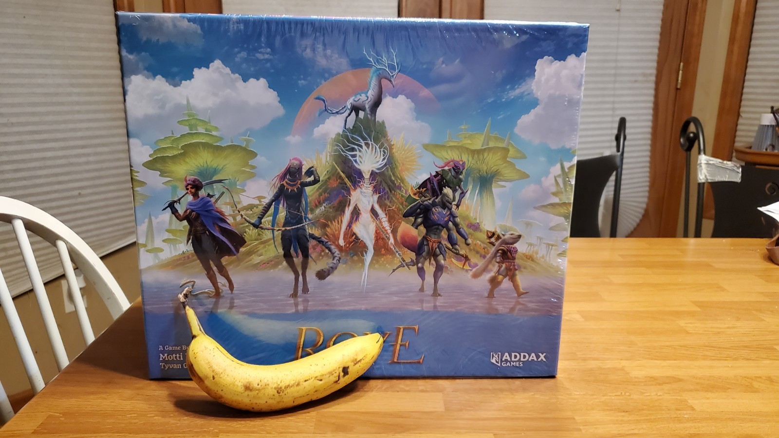 Addax Games Rove Fantasy Board Game Complete Game Sealed Boxed