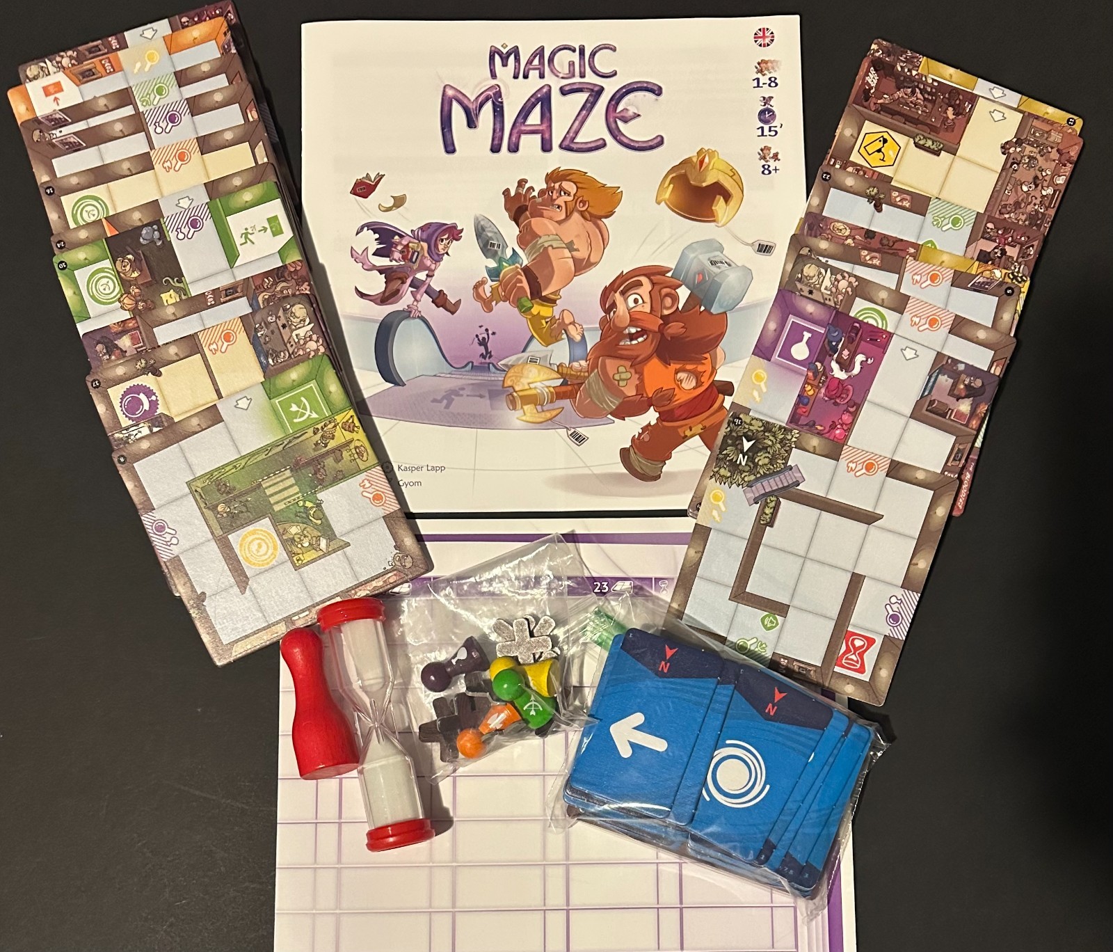 Magic Maze PLUS Maximum Security Expansion Complete