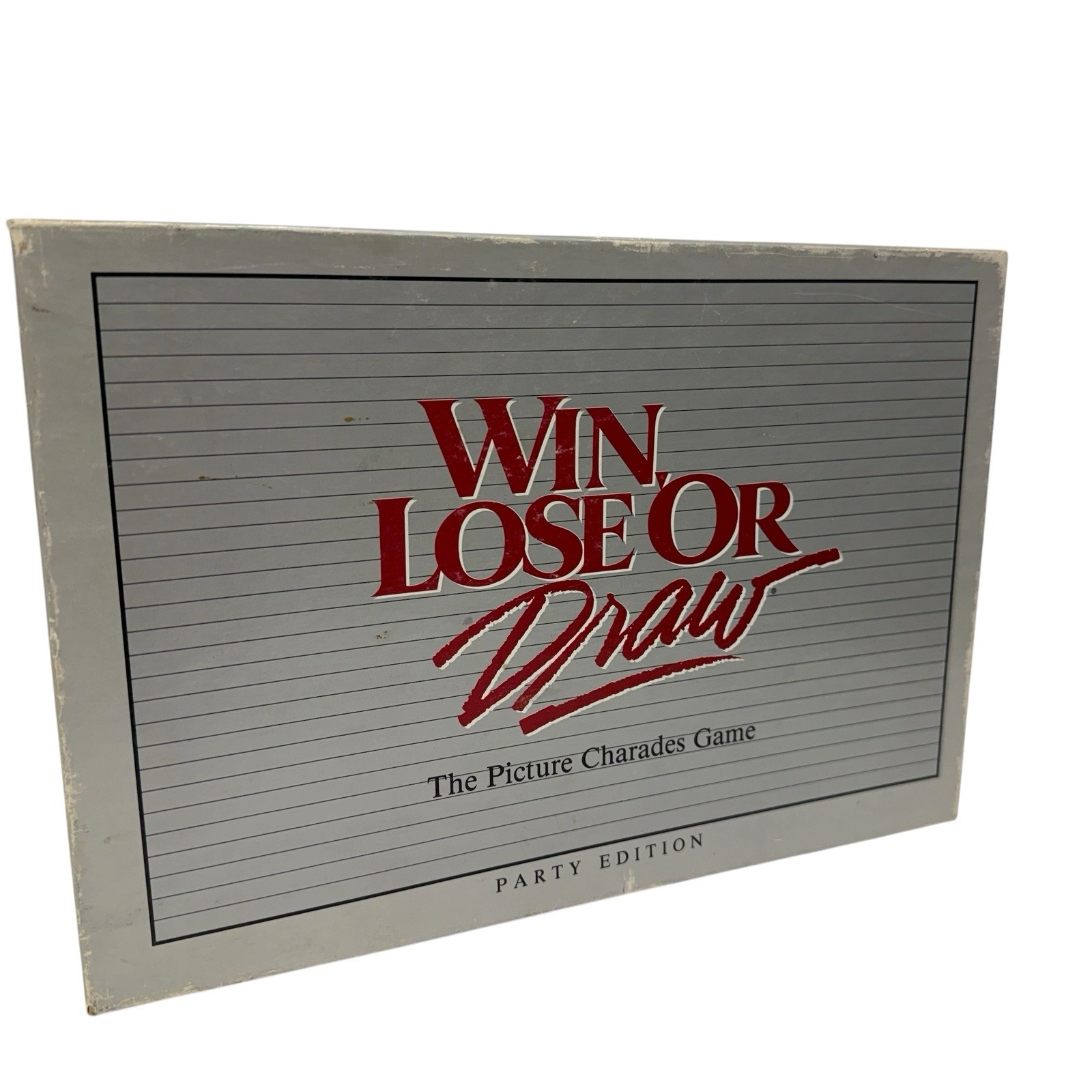 Win, Lose Or Draw The Picture Charades Game Party Edition 1988