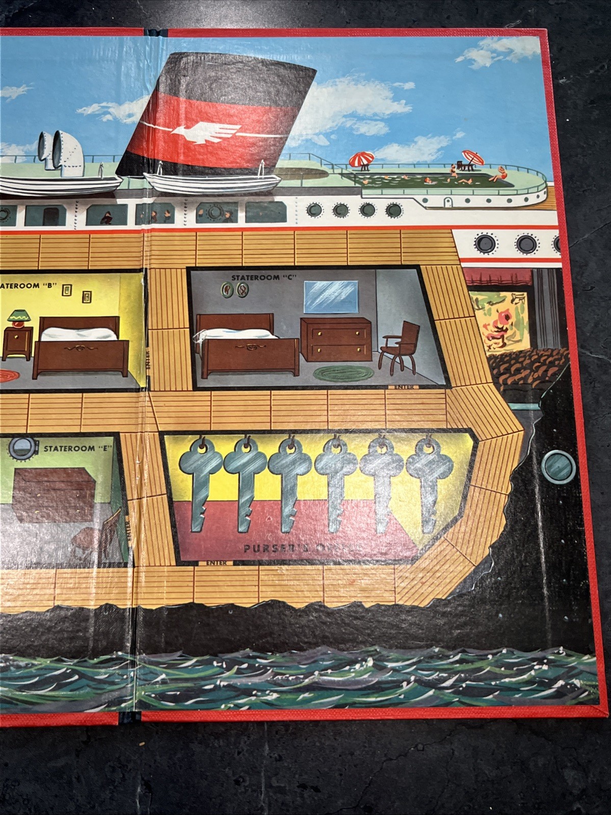 Intrigue (1955) Board Game By Milton Bradley Vintage Complete