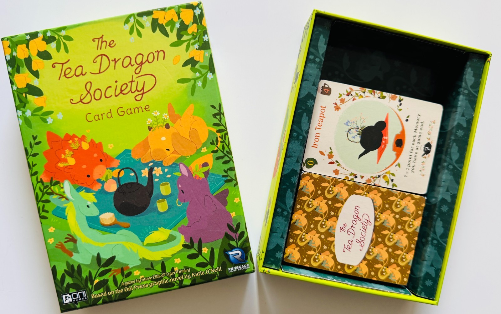 TEA DRAGON SOCIETY Card Game / Based on the Graphic Novel / NEW!!