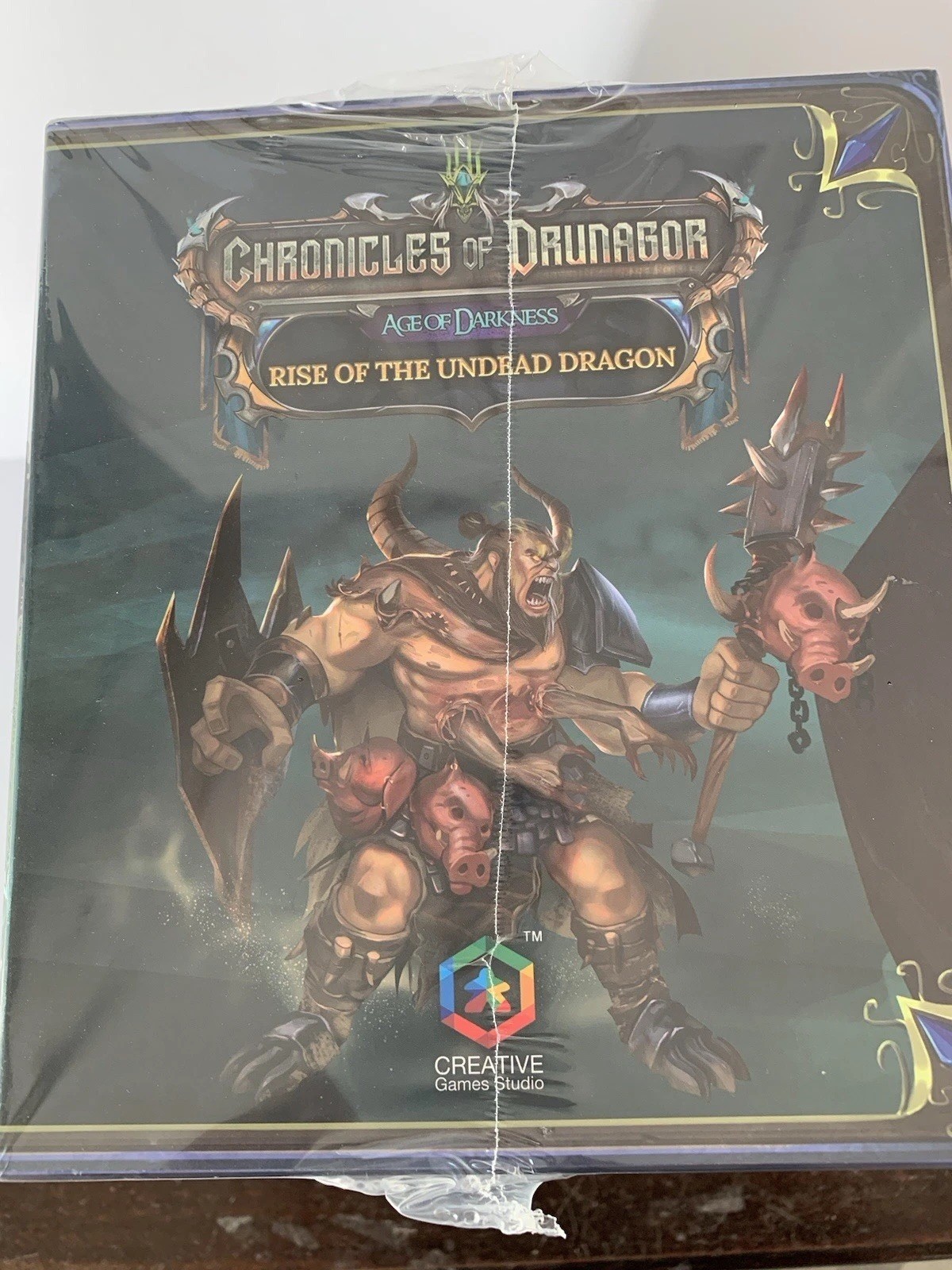 Chronicles of Drunagor: The Rise of the Undead Dragon ** NEW SEALED**