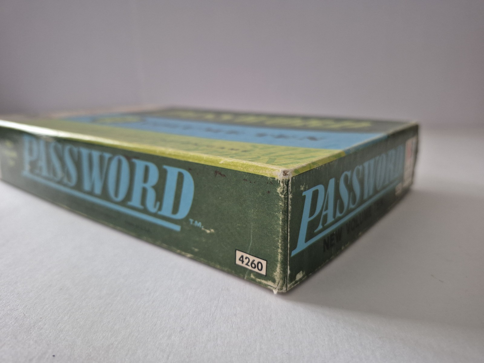 Vintage Password Board Game Volume Ten Milton Bradley 4260 Complete Score Pad