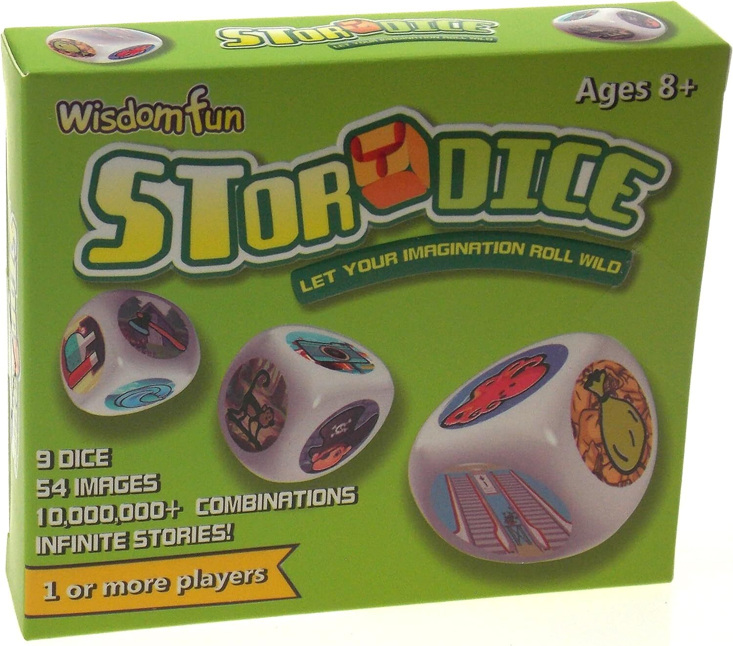 Story Dice 9 Voyages Storytelling Cubes Gift Stories Travel Party Game Education