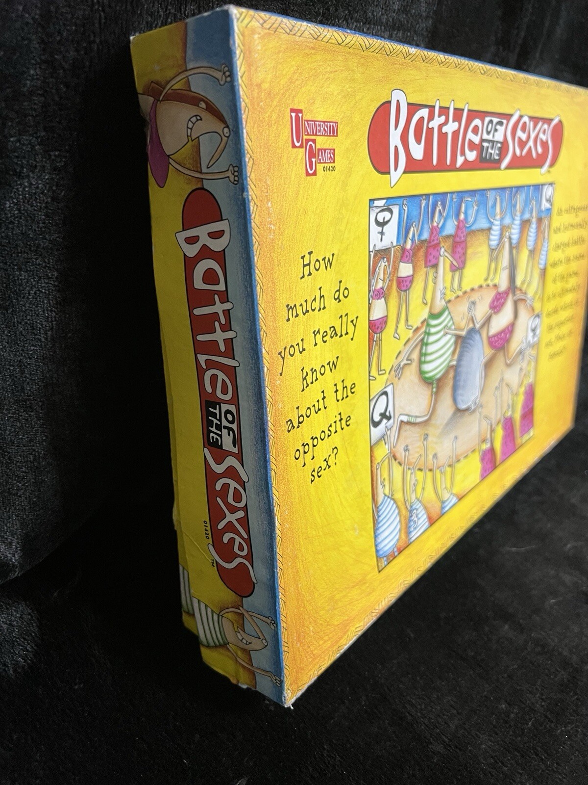 Battle Of The Sexes Board Game Used Once Great Condition Mild Box Damage See Pic