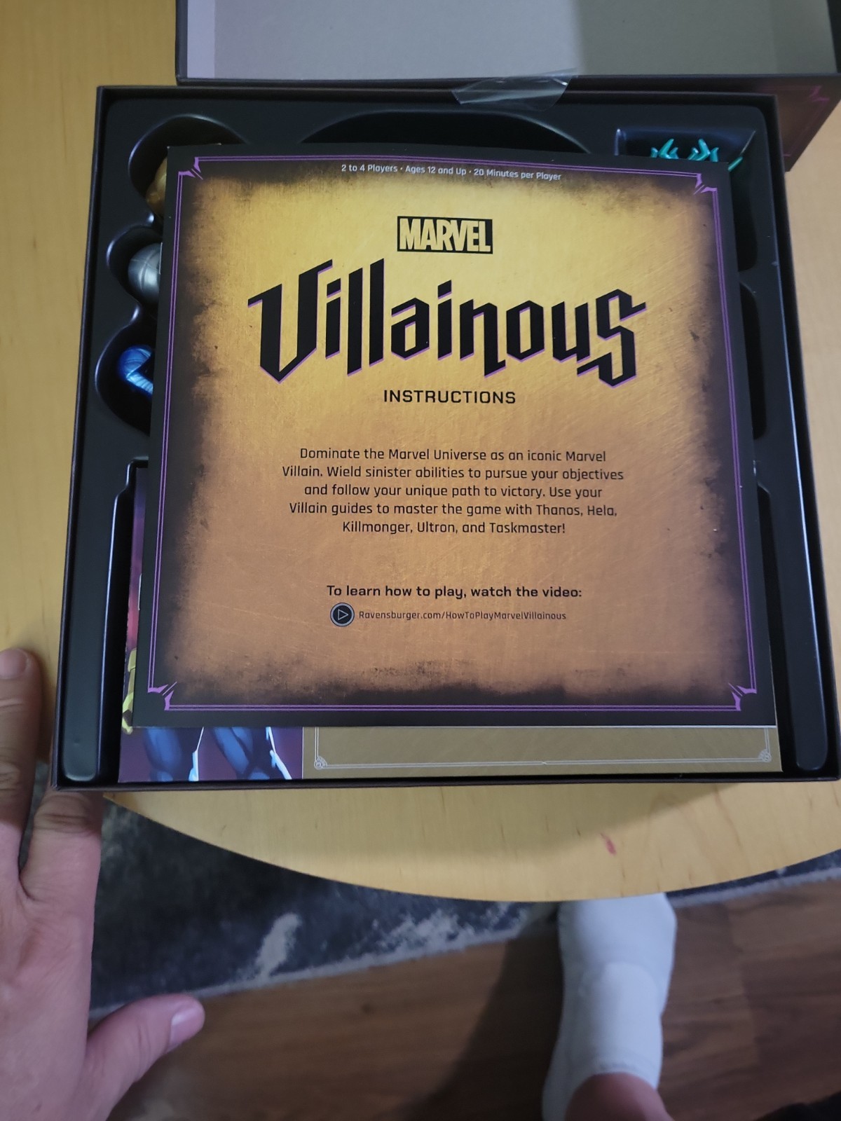 Marvel Villainous: Infinite Power Board Game Complete