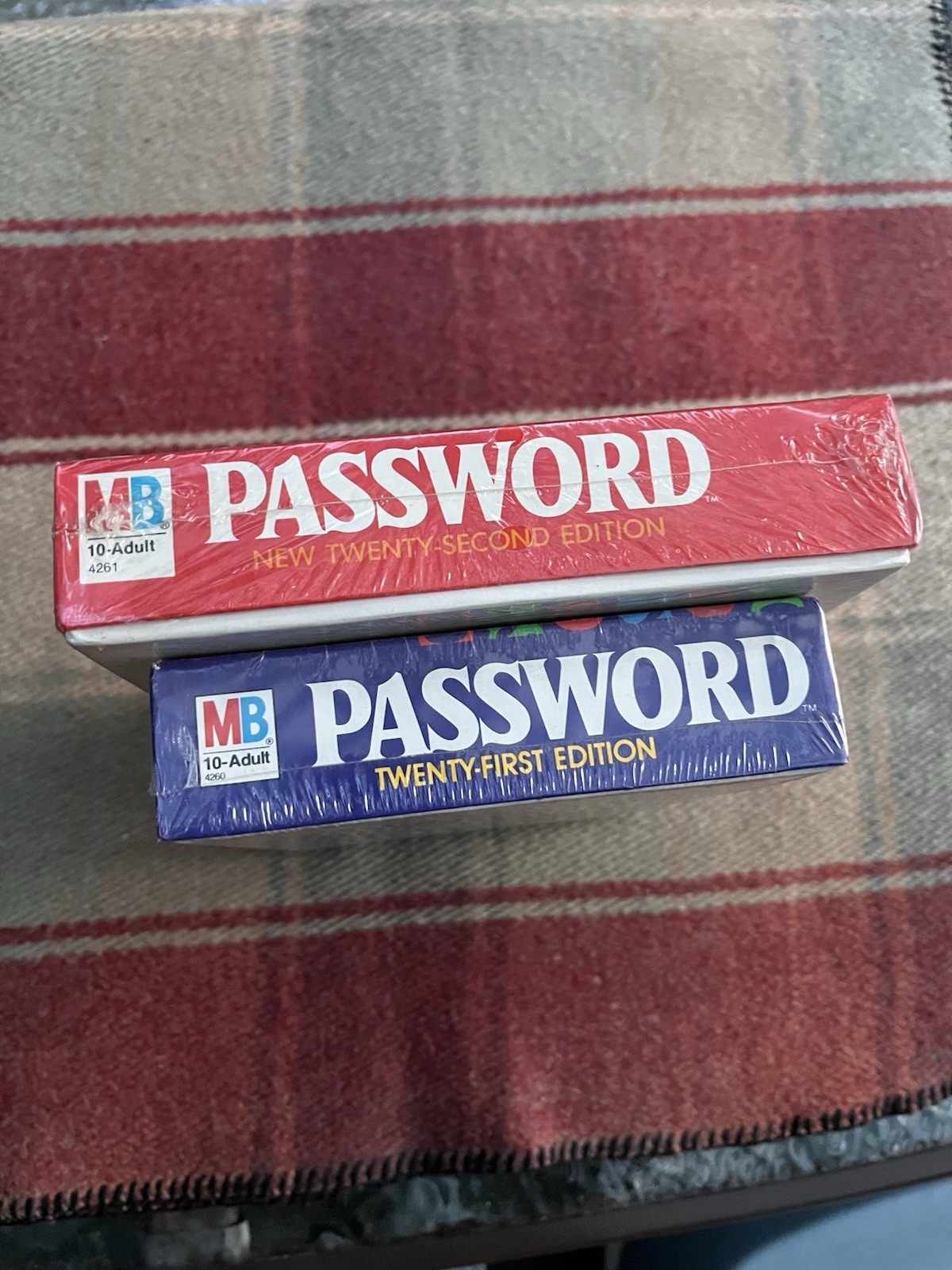 Sealed, Milton Bradley: Password Game. Lot Of 2. NOS