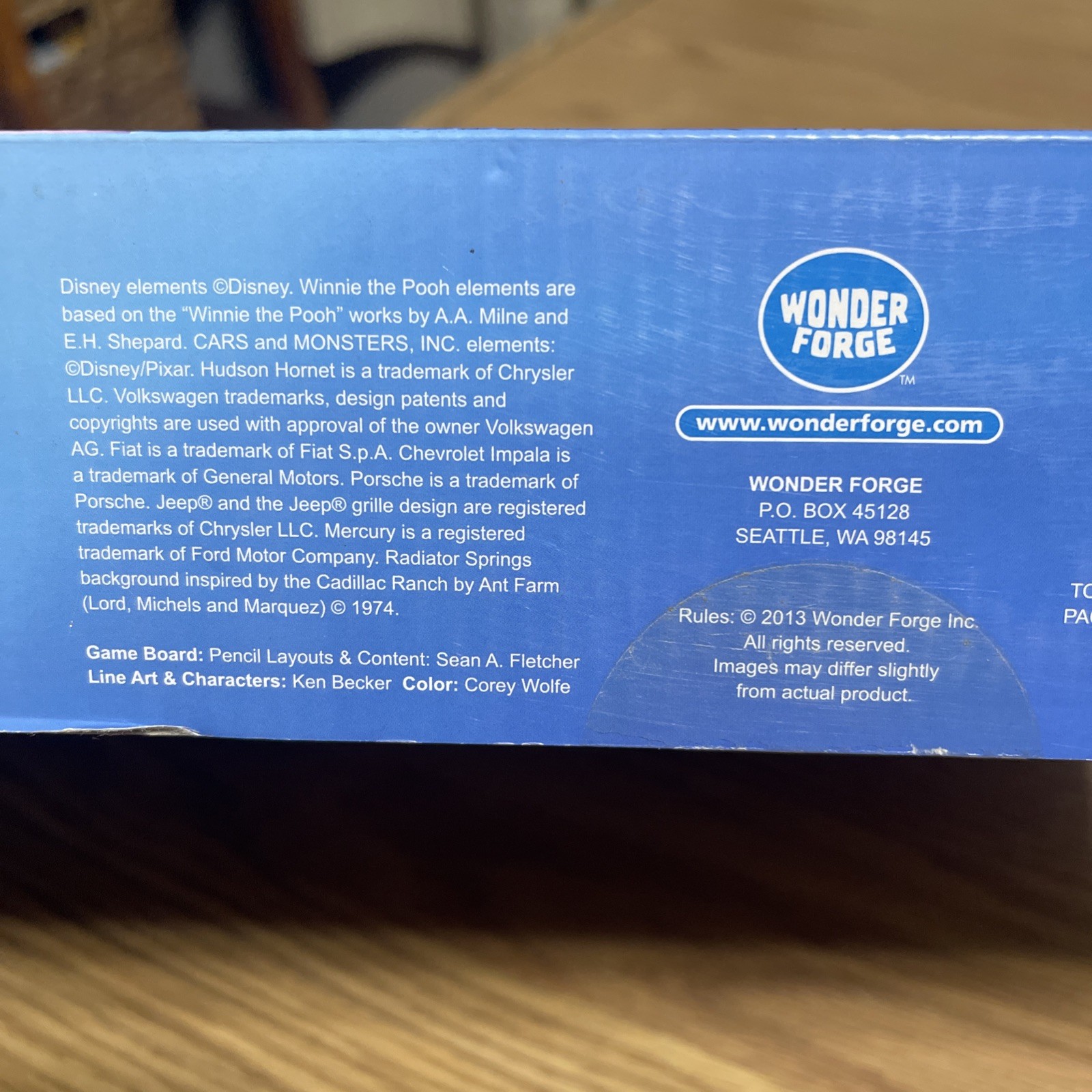 Disney Eye Found It Hidden Picture Game Wonder Forge 2013 version NOB