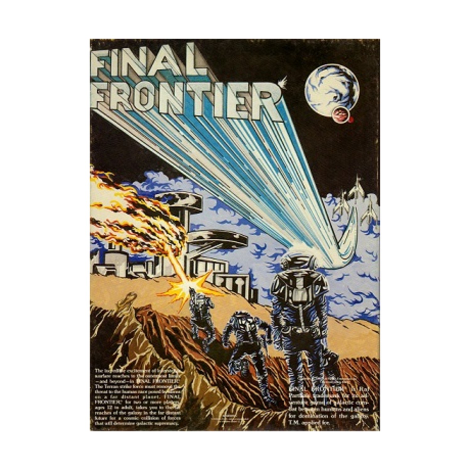 Ral Partha Boardgame Final Frontier Box Fair/EX