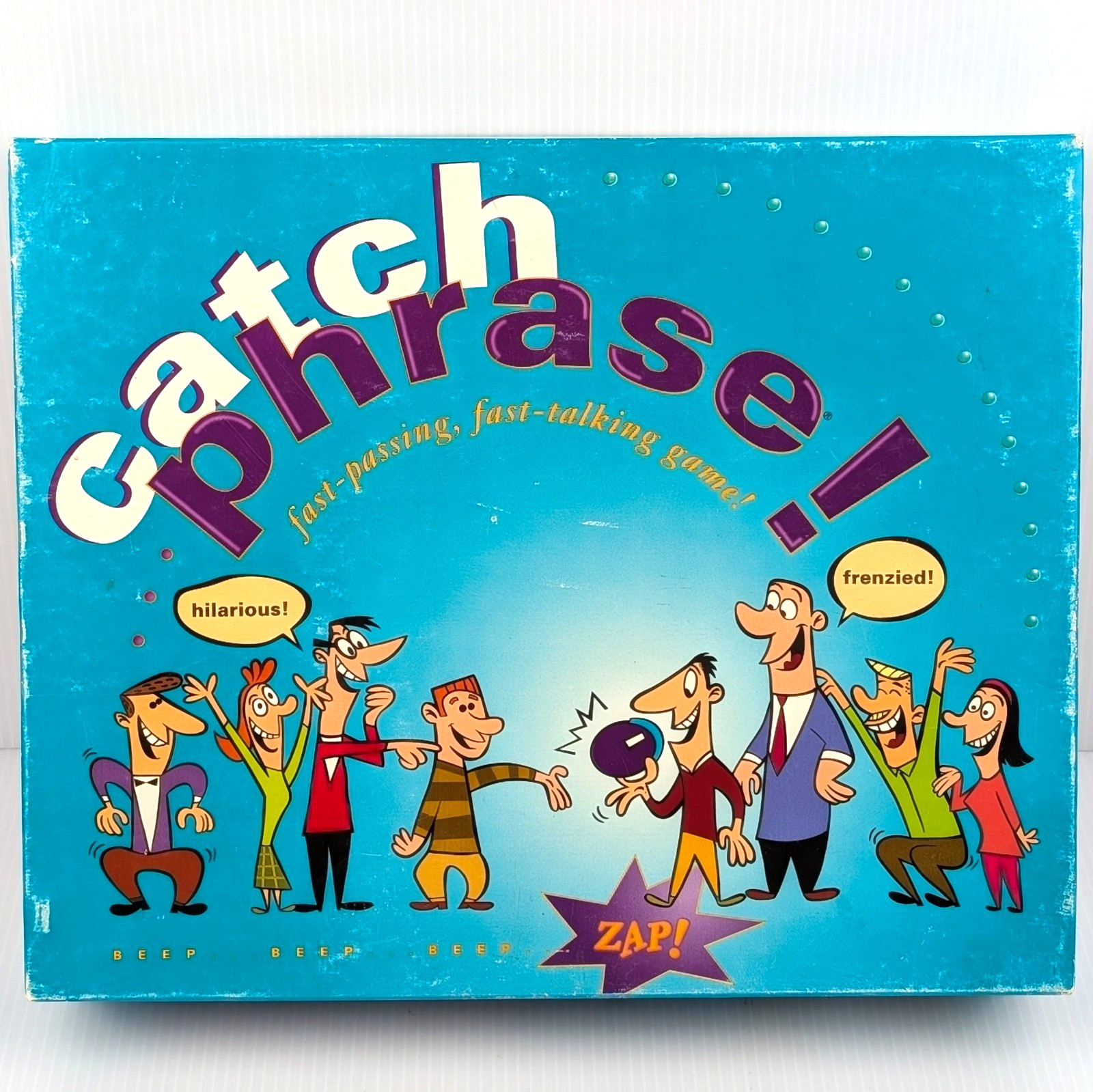 Catch Phrase Board Game 100% COMPLETE Vintage Timer Tested & Works