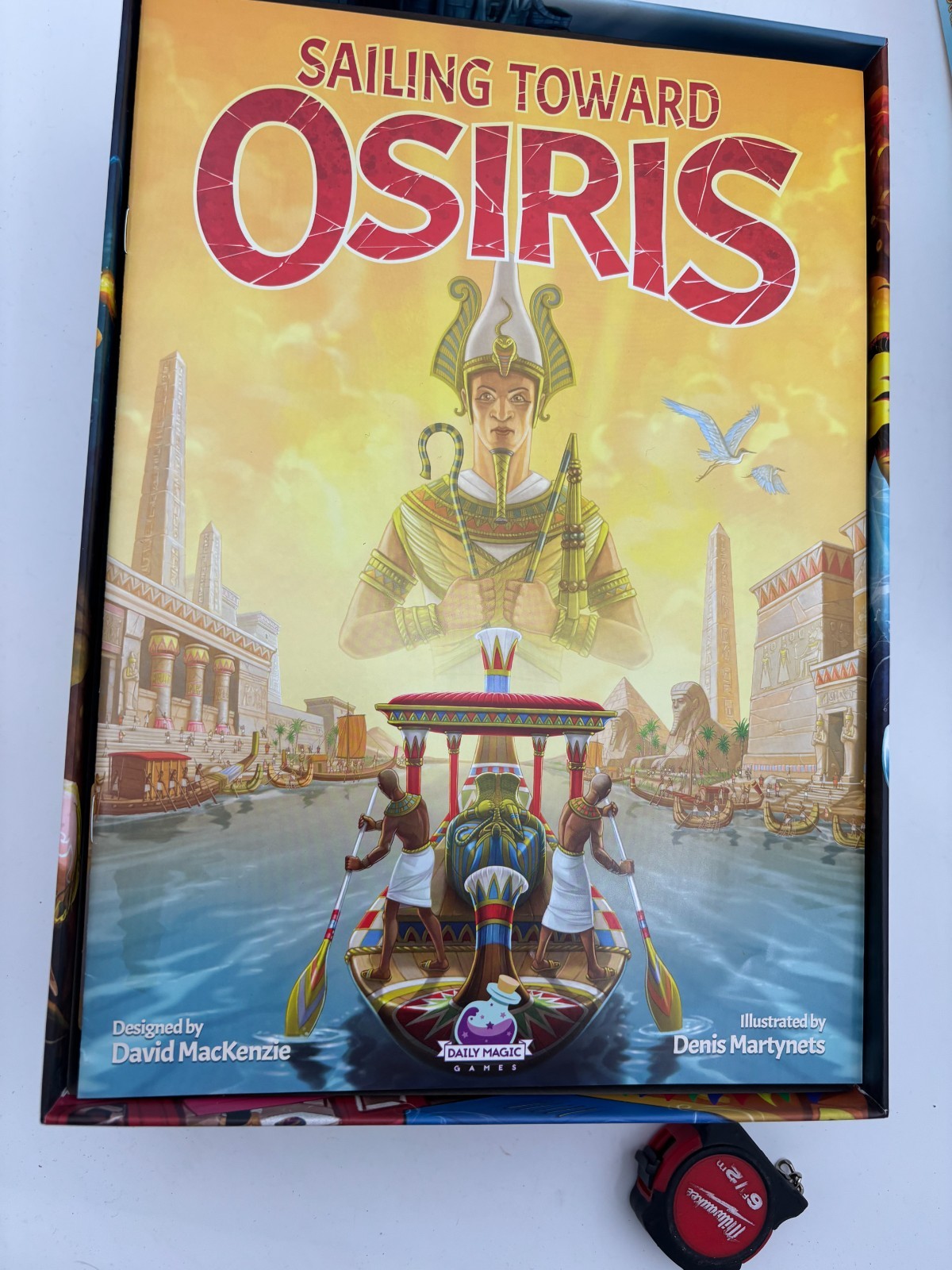 Sailing Toward Osiris Strategy Board Game Daily Magic Games 2018