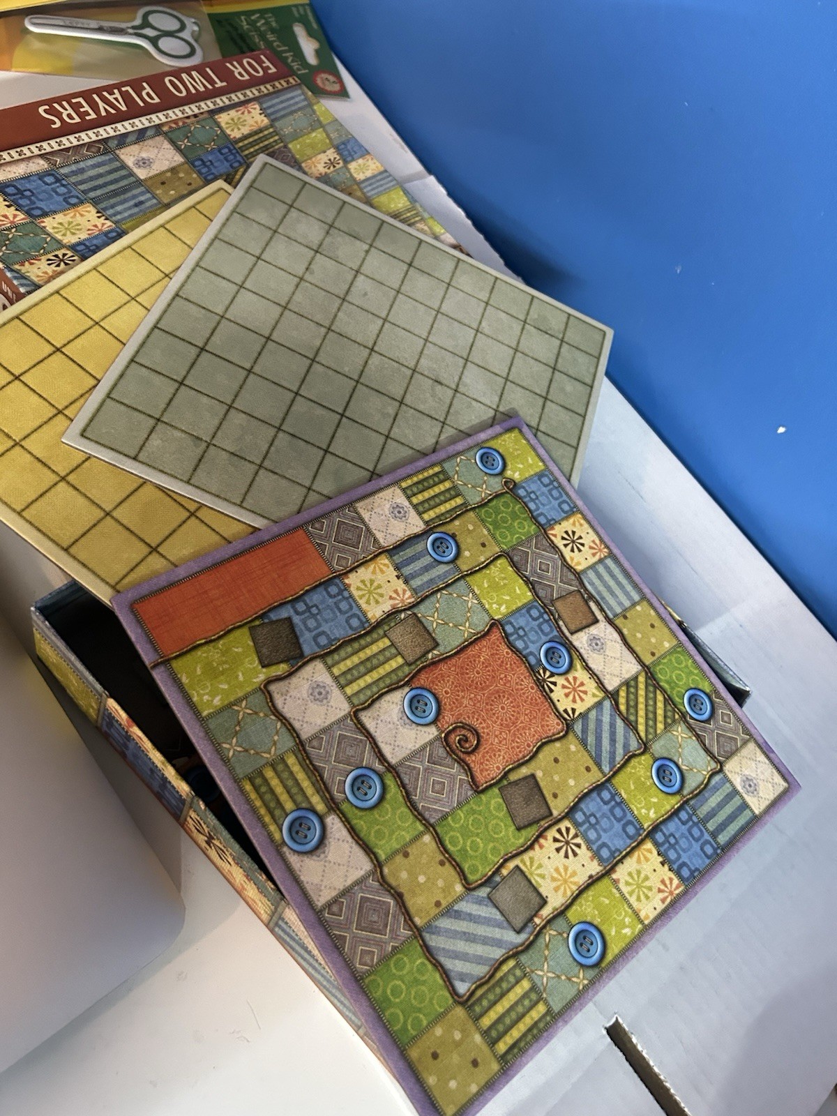 Patchwork Board Game by Uwe Rosenberg Lookout Games – COMPLETE!