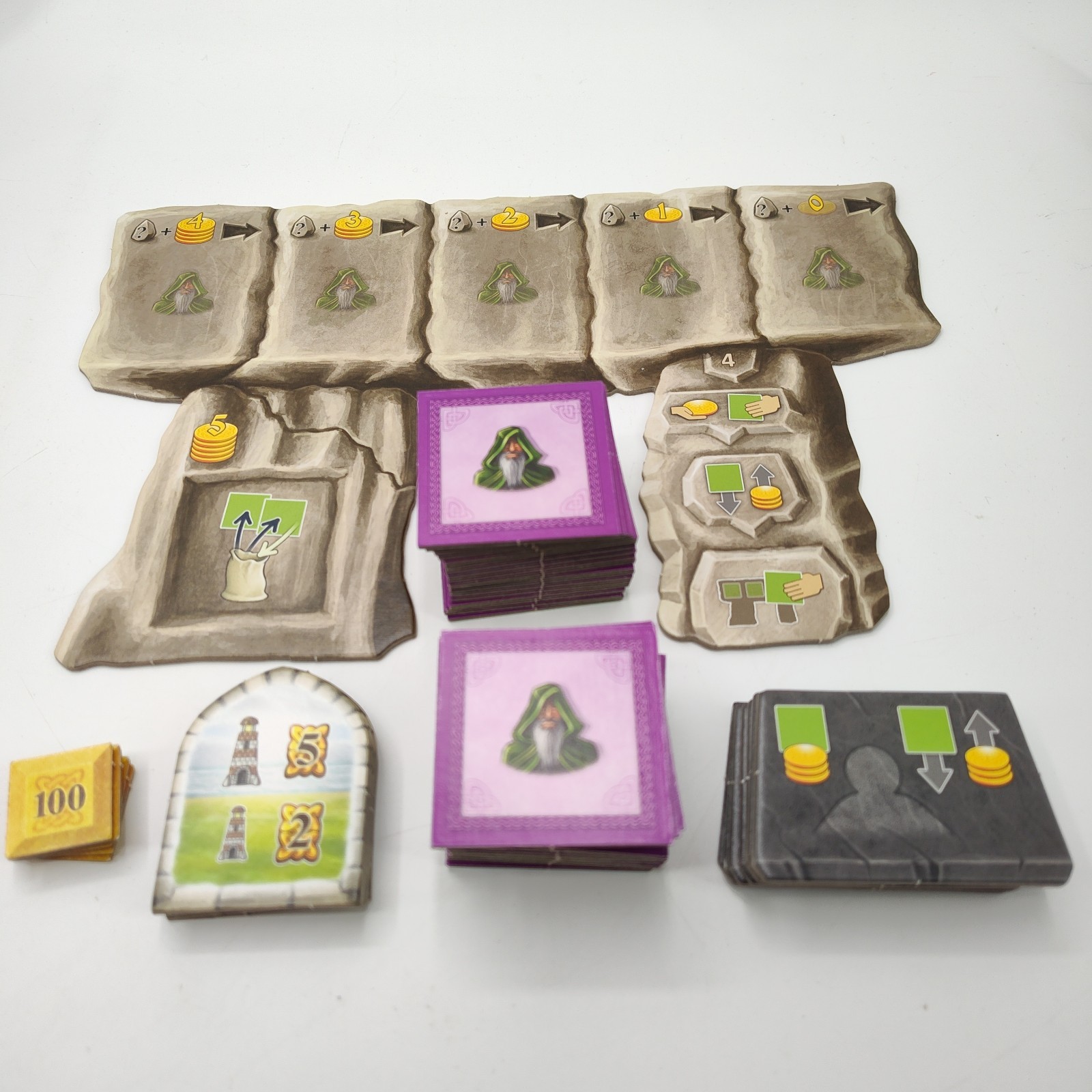Isle Of Skye From Chieftain To King Board Game Big Box Edition COMPLETE!