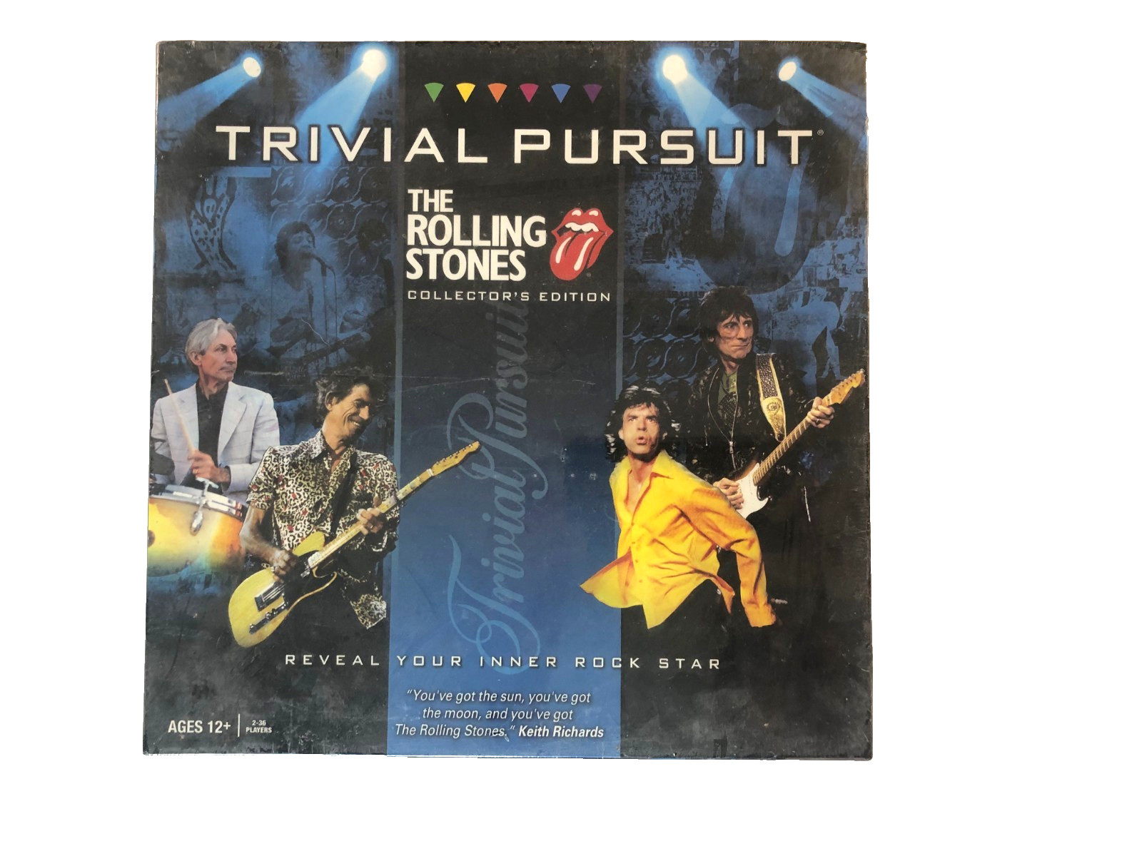 Trivial Pursuit The Rolling Stones Collector’s Edition Board Game NIB USAopoly
