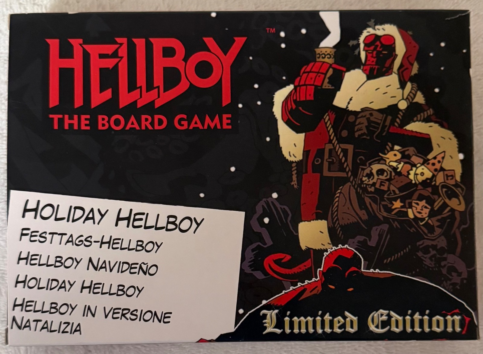 Hellboy Boardgame | Holiday Hellboy Expansion | Mantic | New & Sealed