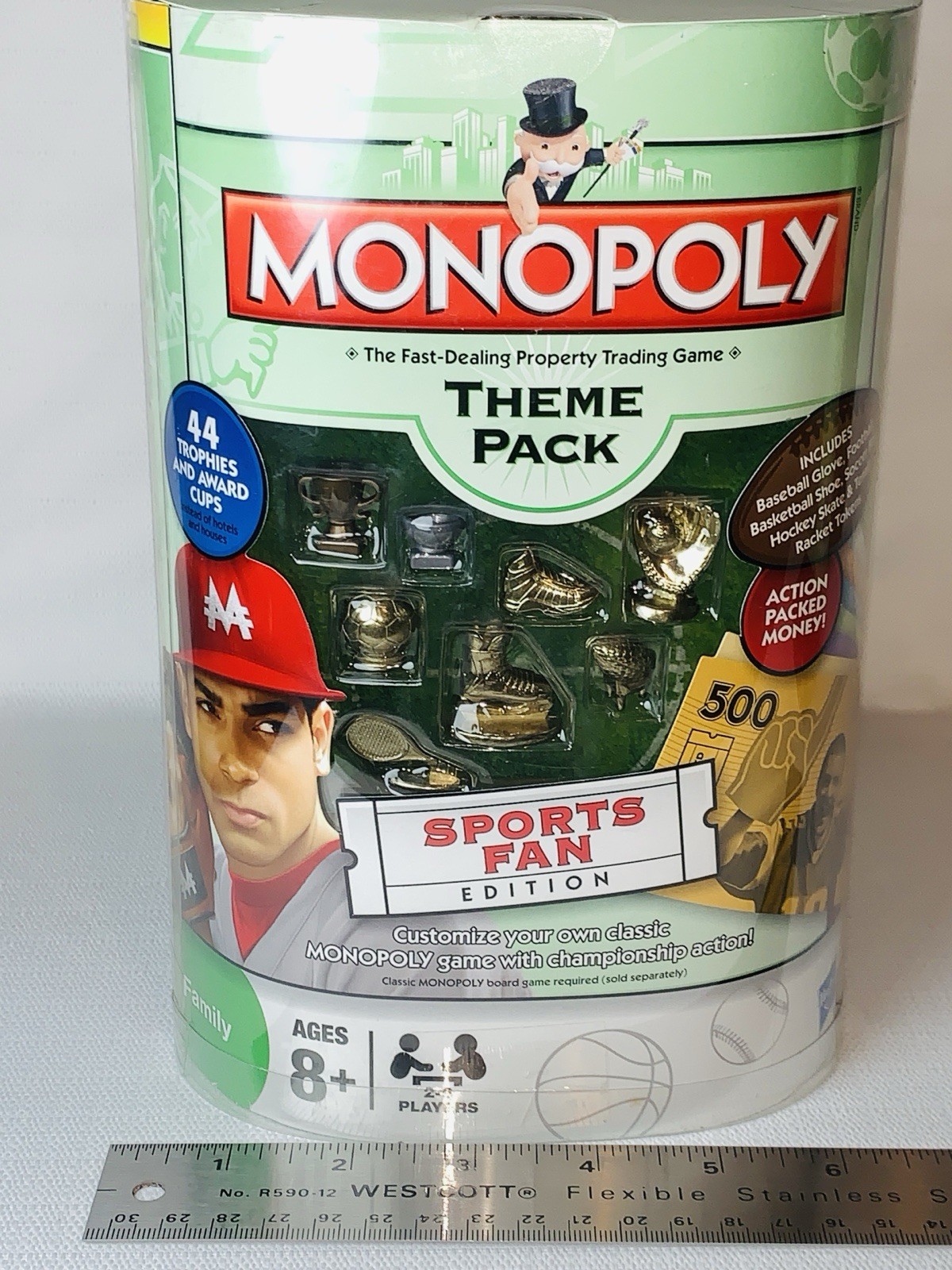NEW Monopoly Sports Fan Edition Theme Pack Target Exclusive Football Baseball