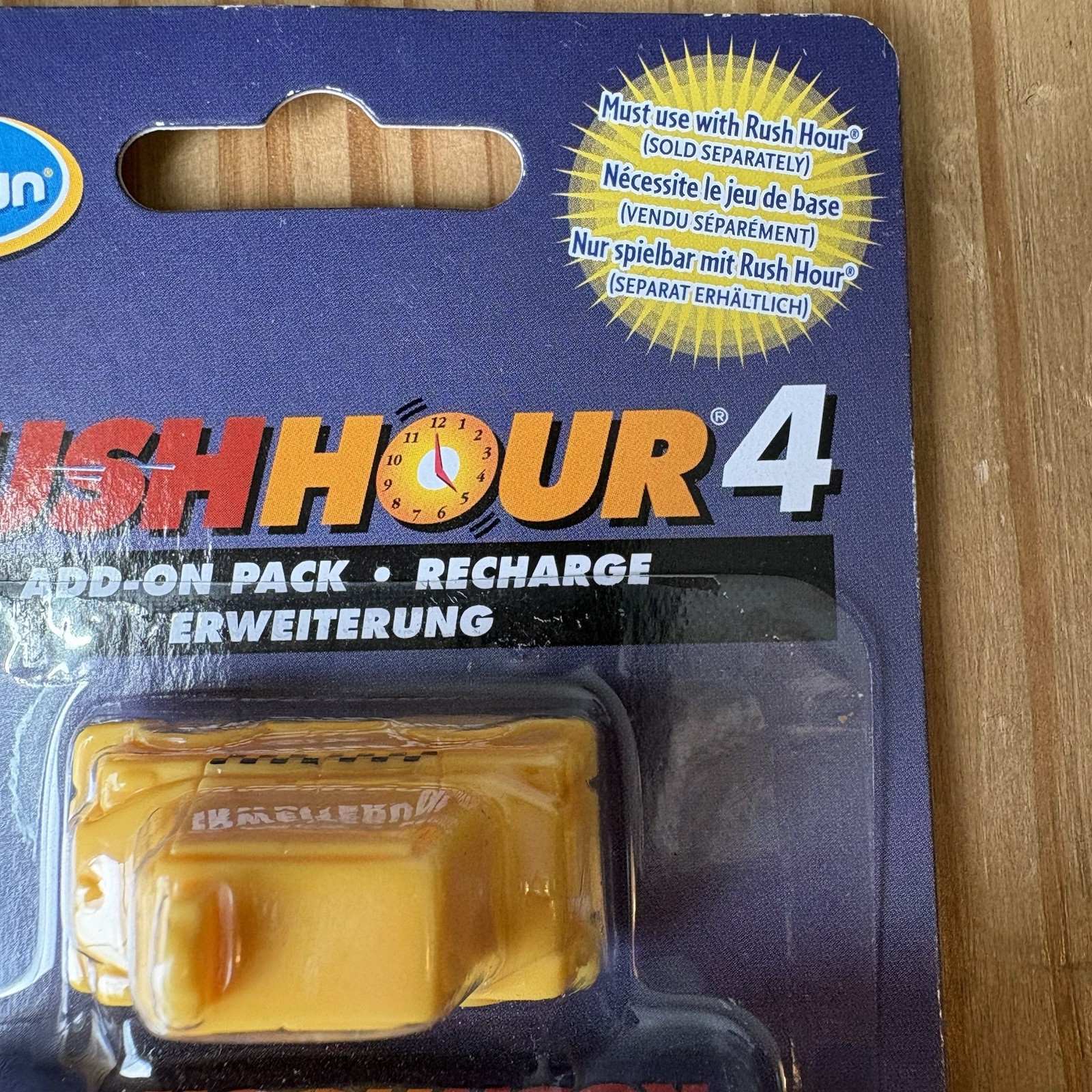 ThinkFun Rush Hour 4 Add-On Pack Game Expansion 40 Challenges & Bonus Car NEW