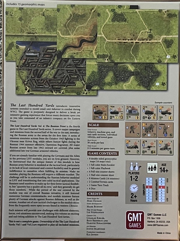 The Last Hundred Yards vol 4 The Russian Front by GMT Games, Shrinkwrap, OOP