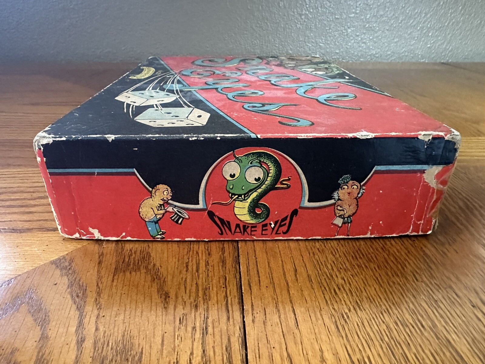 Vintage Snake Eyes No.27 Game Circa 1930s By Selchow & Righter – Fair to Good