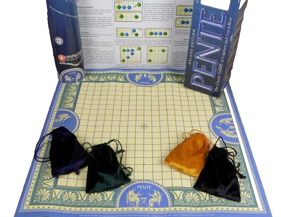 Pente Deluxe Edition with Box Roll-Up Board, and Tube – Complete