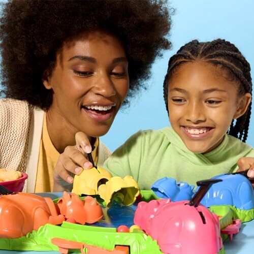 Hungry Hungry Hippos Classic Marble Chomping Game for Preschoolers Ages 4+