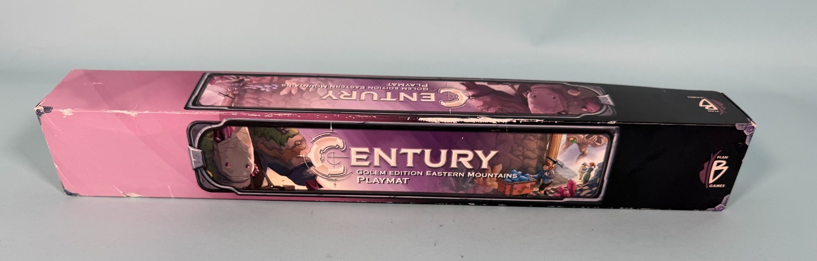 Century Golem Ed. Eastern Mountains Playmat Play Mat Plan B Games in box