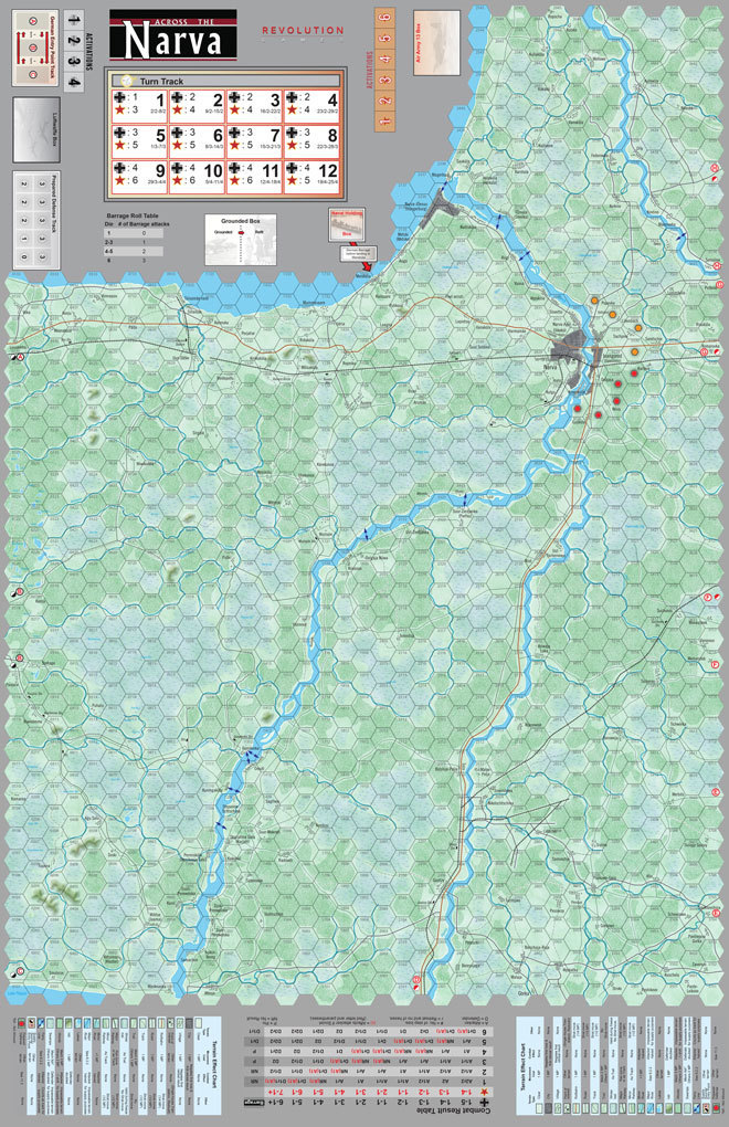 Revolution Wargames Across The Narva: The Soviet Assault On Estonia New In Zip