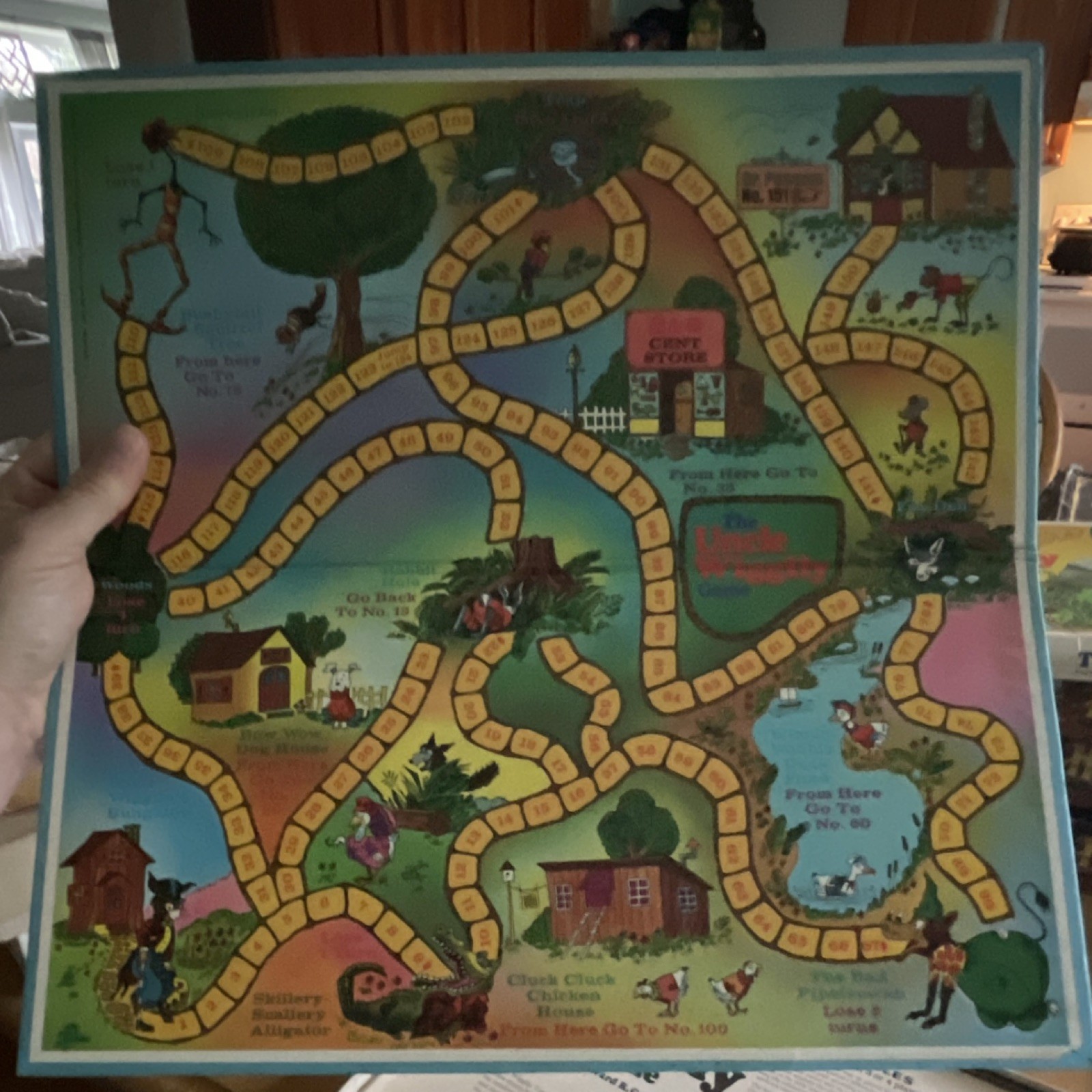 Parker Brothers The Uncle Wiggily Game Board Game 1967 2 Players 4-7 Complete