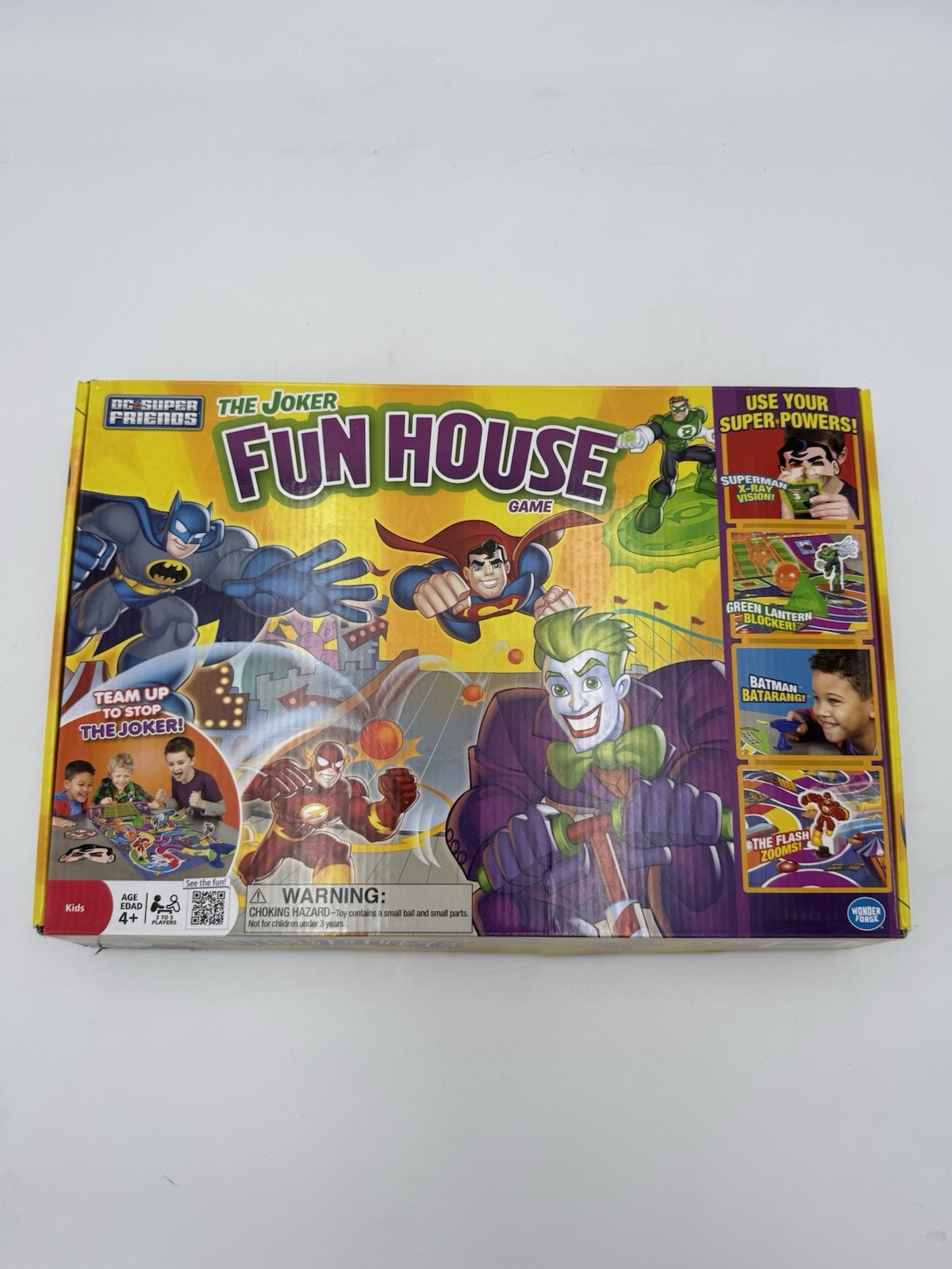 The Joker Fun House Board Game by Wonder Forge 2012 Edition. 98% Complete