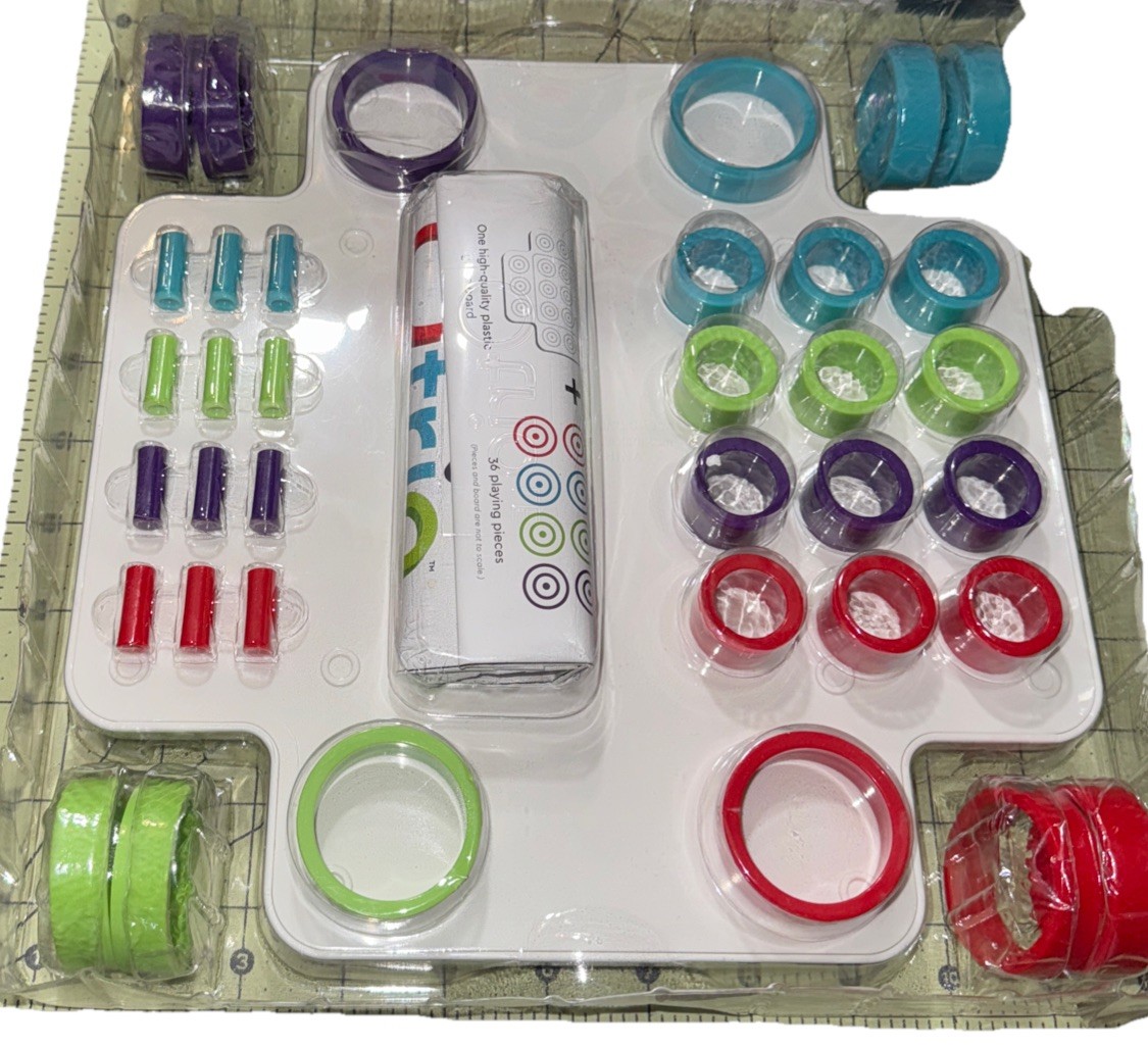 Marbles Brain Workshop Otrio LE Game Complete In Damaged Box European Version?