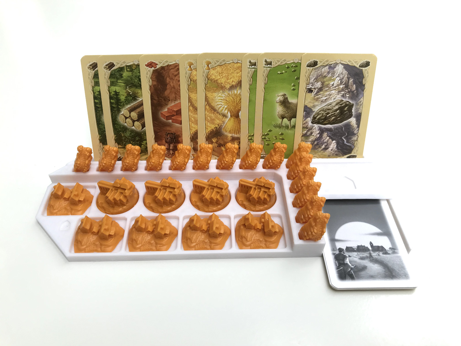 Siedler von Catan Upgrade, Halter und Organizer für Spielmaterial