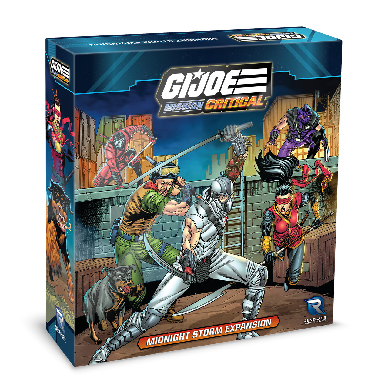 G.I. JOE Mission Critical Midnight Storm Expansion Tabletop Minis Renegade Game
