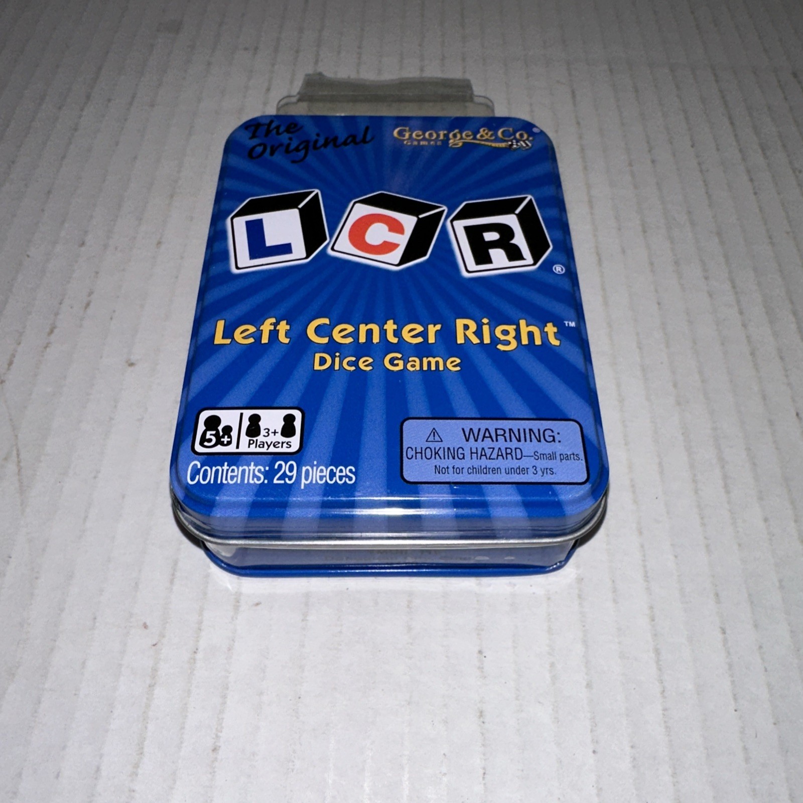 George and Company 00106 Left Center Right Dice Game