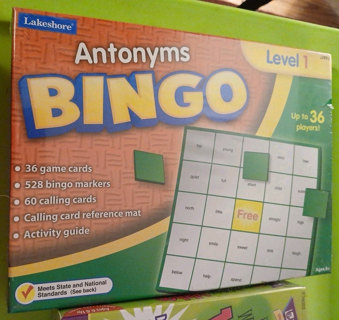 4 New Educational Games 24 Game Primer + – X ÷ Antonyms Bingo Wahoo Word Lab