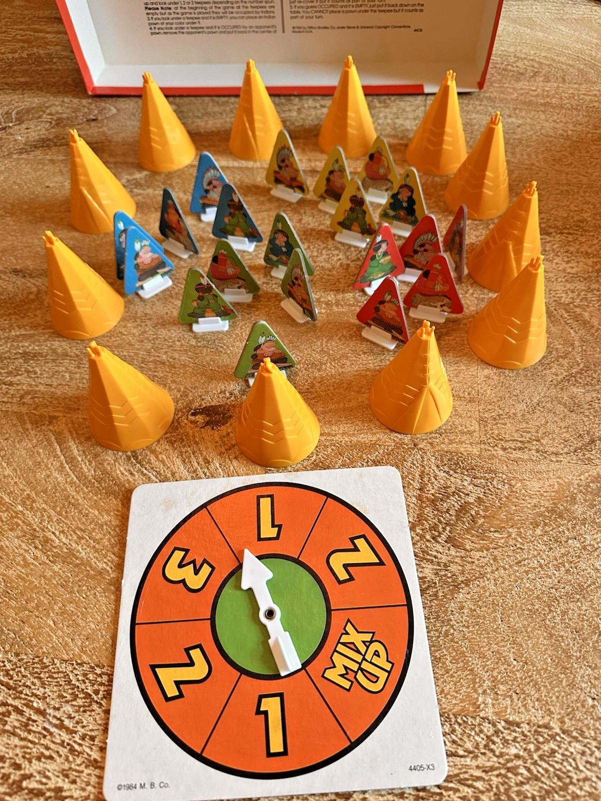 VTG 1984 Twelve Teepees An Advanced Memory Visual Recall Game – Complete
