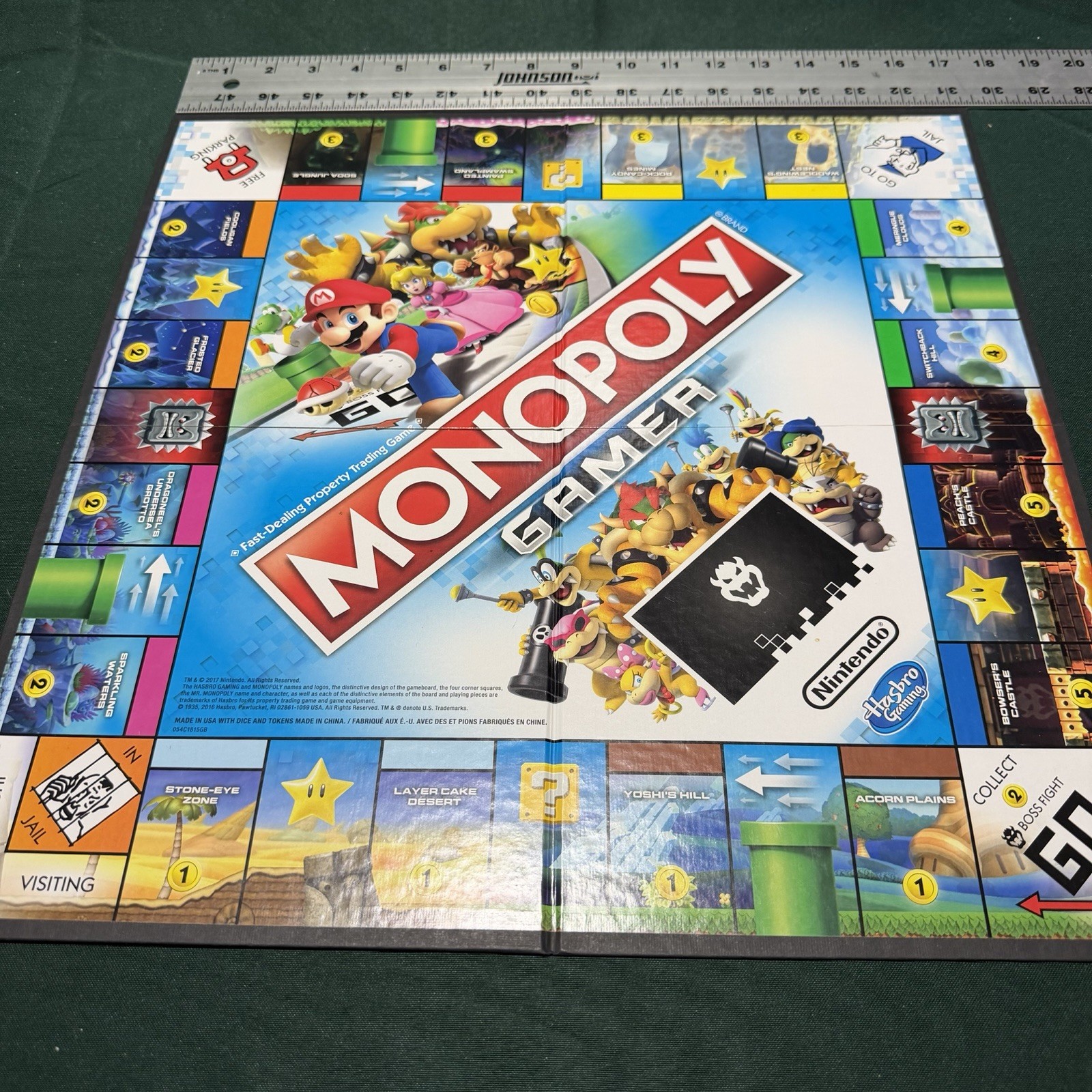Monopoly Gamer Super Mario Brothers – Nintendo – Complete – Ships Free – Bowser