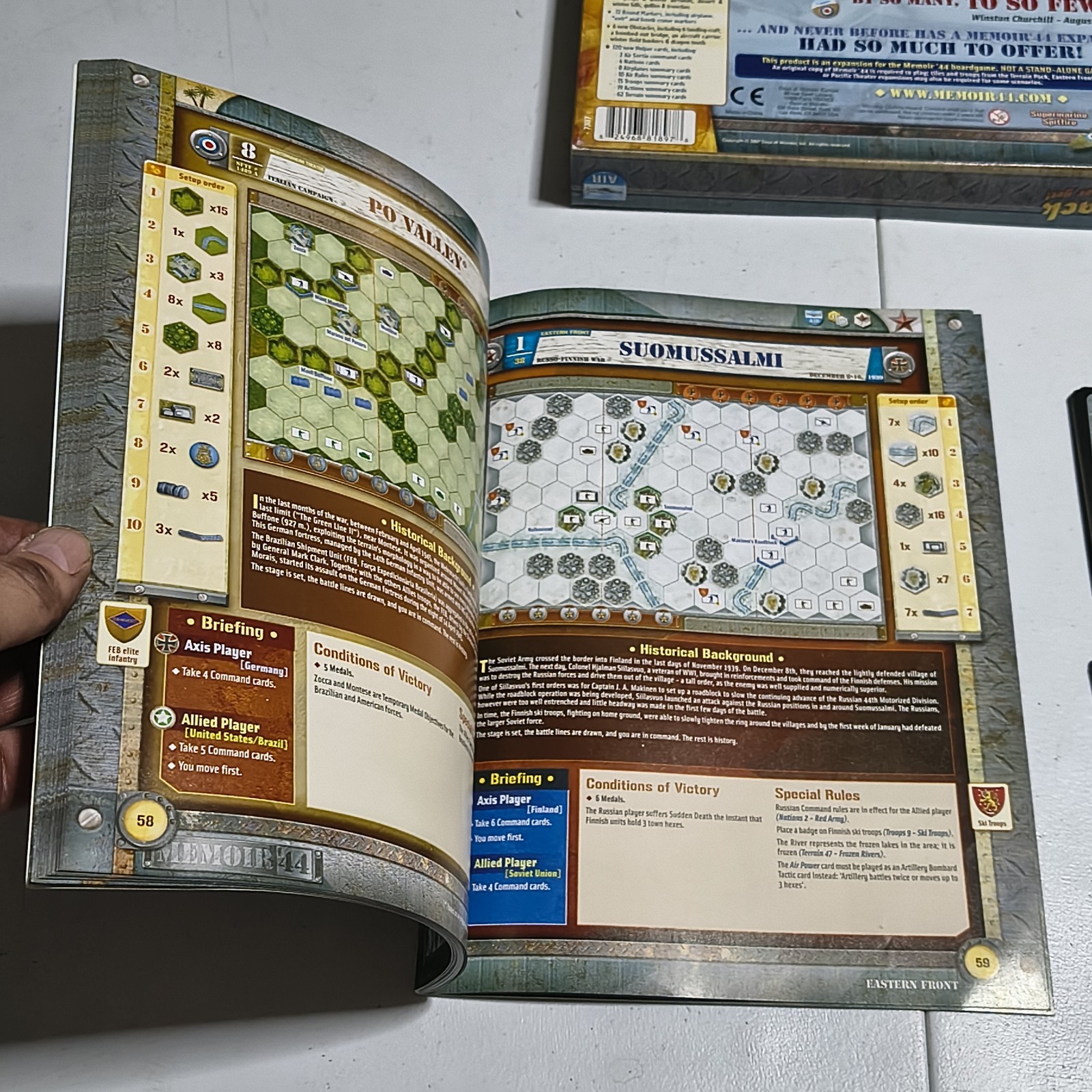 Memoir ’44 Air Pack 1st Edition Days of Wonder 2007 Miniature WW2 War Planes