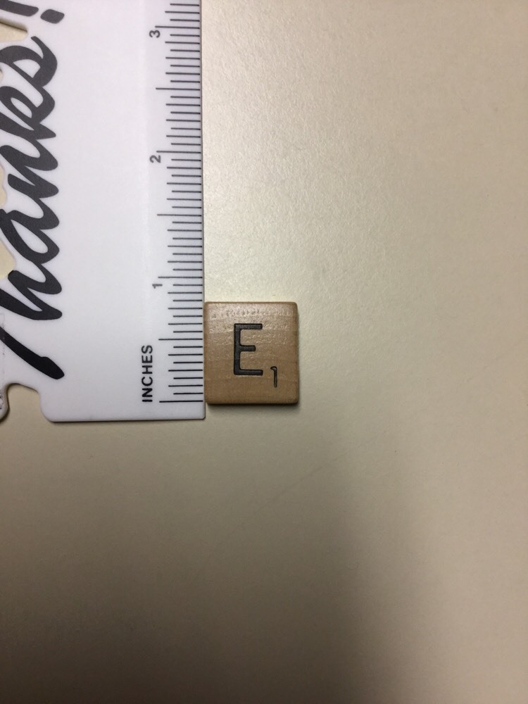 SCRABBLE Individual Wooden Tiles for Regular Edition (***$1.00 Per Tile***)