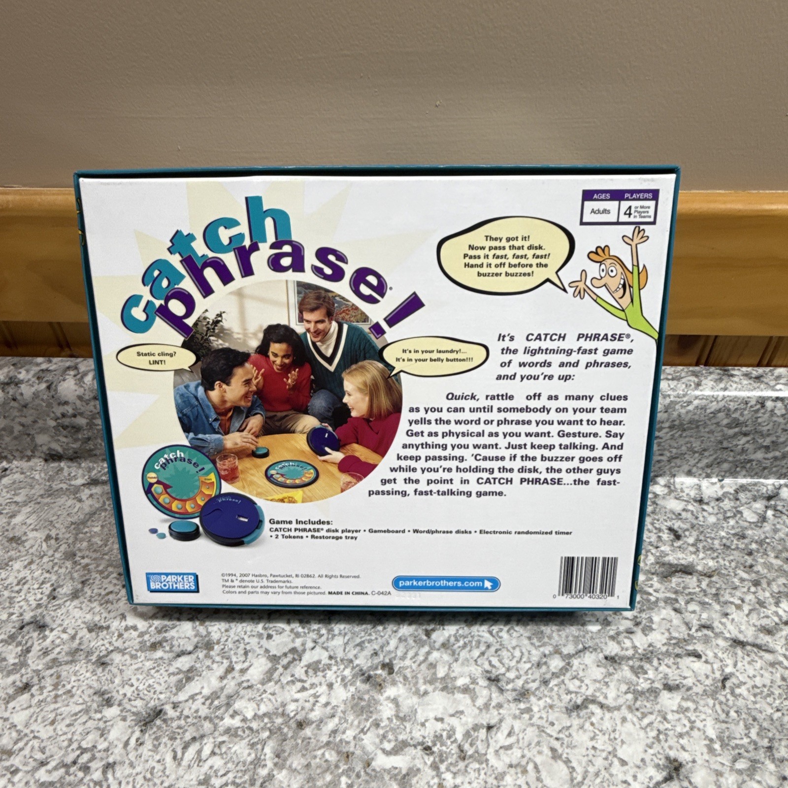 Vintage Catch Phrase Party Game 2007 100% complete NICE CONDITION