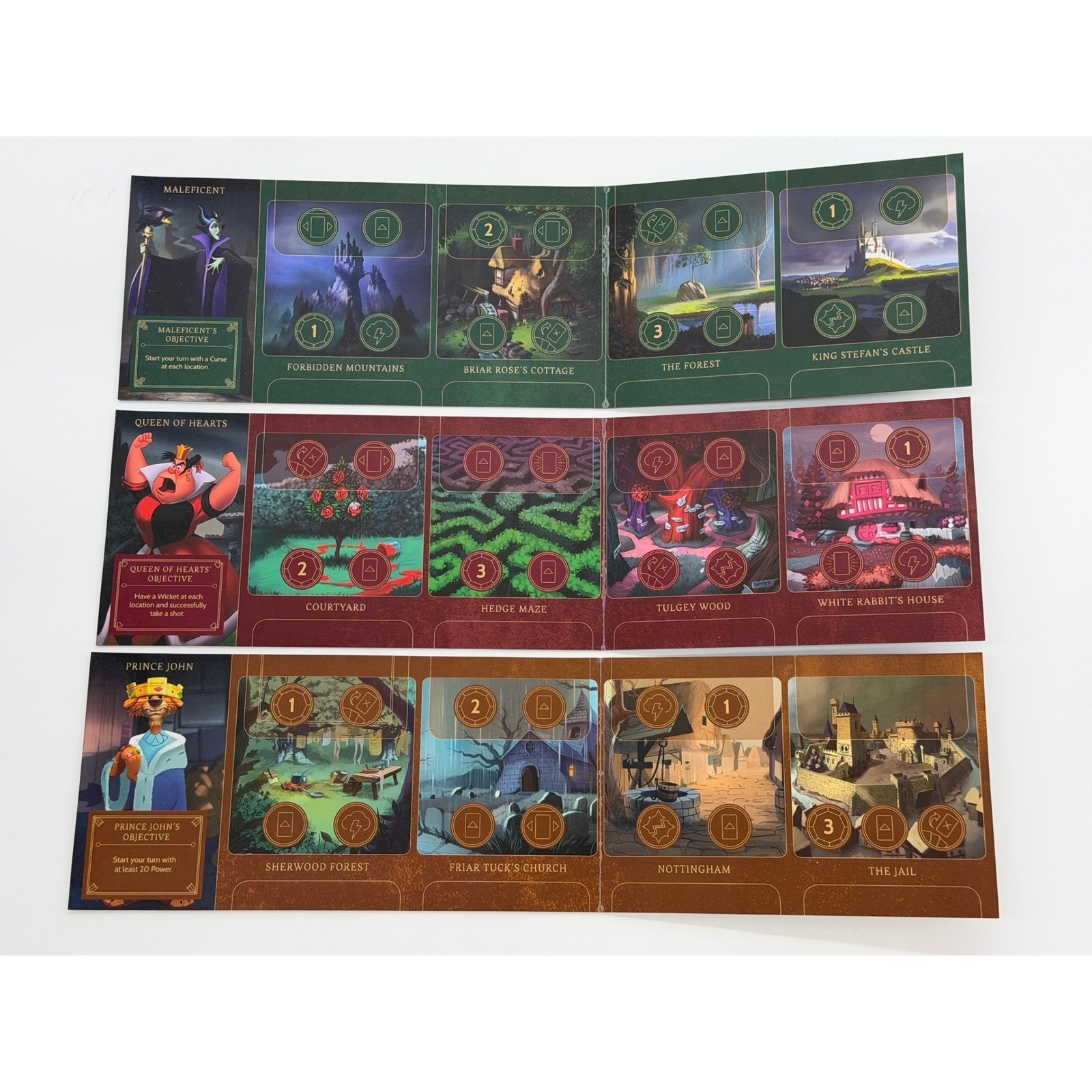Disney Villainous Board Game Bundle The Worst Takes It All & Wicked To The Core