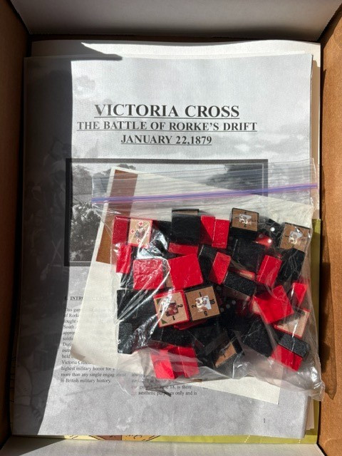 Worthington Games, Victoria Cross 1st Ed Rorke’s Drift, Stickered