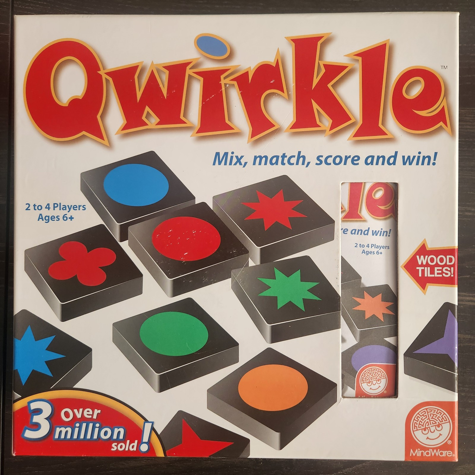 Mindware Qwirkle Award Winning Fun Game Complete Mix Match Score And Win