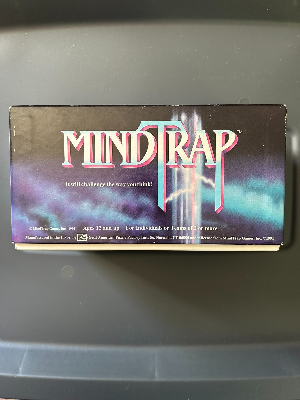MindTrap (’96) and MindTrap II-Challenge Continues (’97) Lateral Thinking Puzzle