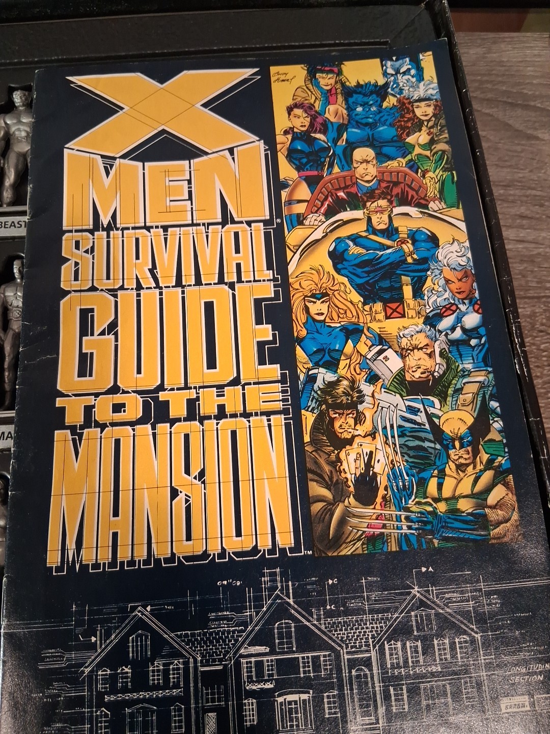 INCOMPLETE Marvel Comics X-Men Under Siege Board Game – Vintage / Rare / 1994