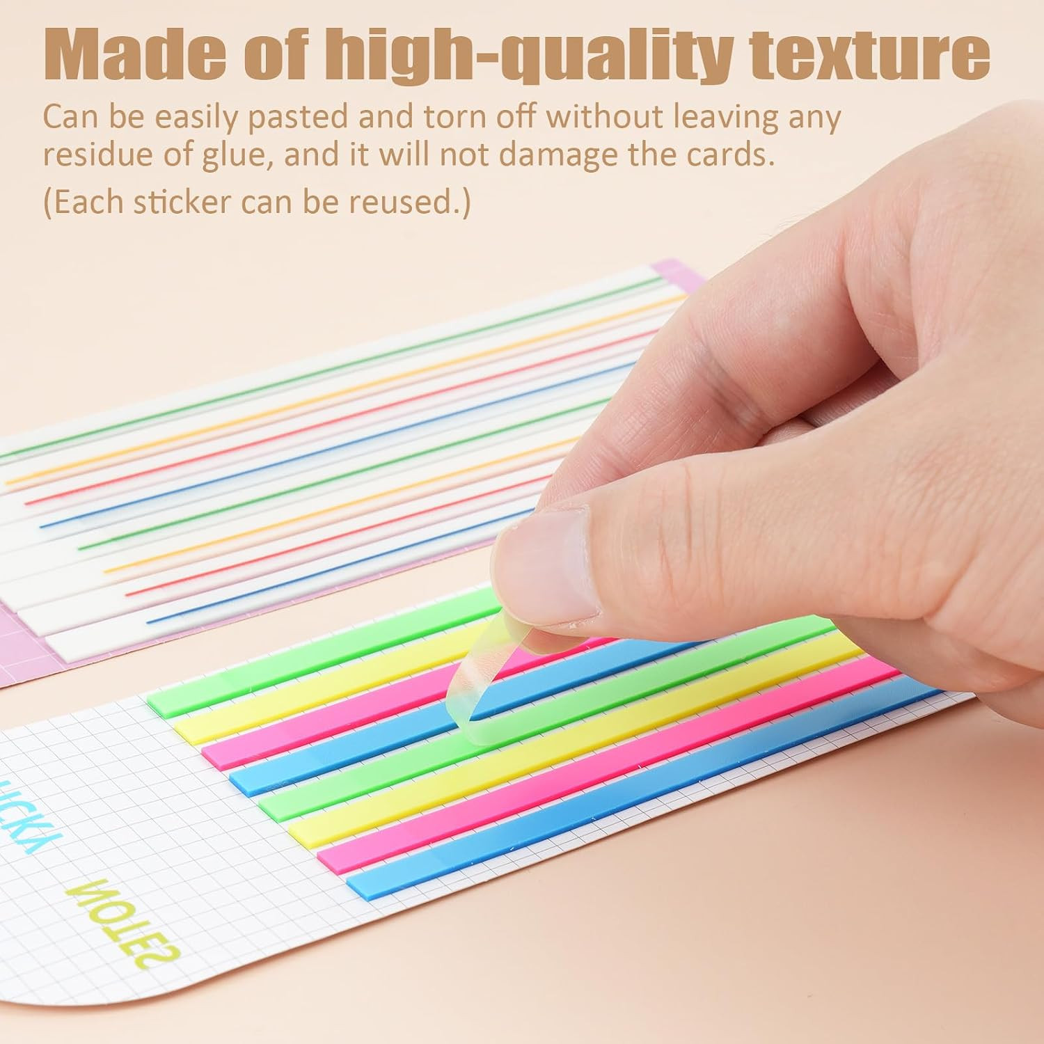 320 Pcs Mahjong Card Line Finder Highlighter Tape, Mahjong Line Highlighter Stri